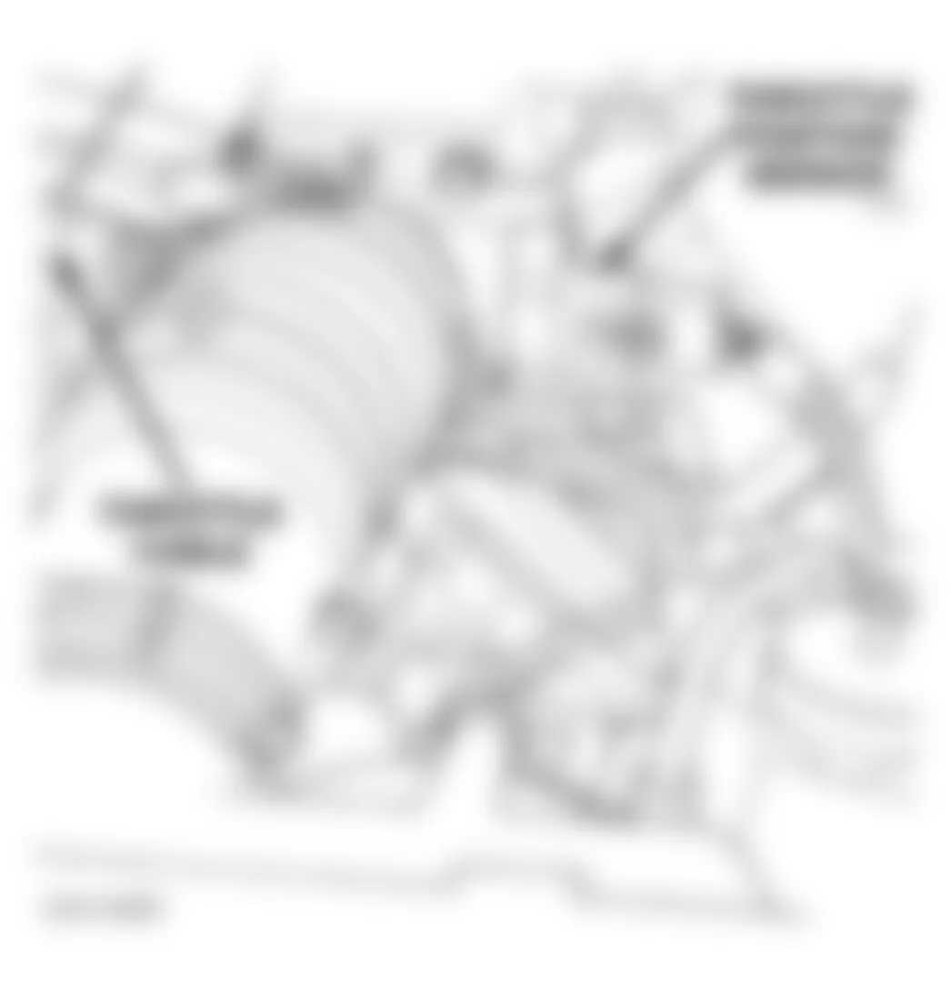 Dodge Viper RT/10 1996 - Component Locations -  Locating Throttle Position Sensor