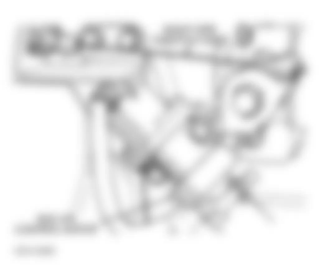 Dodge Viper RT/10 1996 - Component Locations -  Locating Idle Air Control Motor