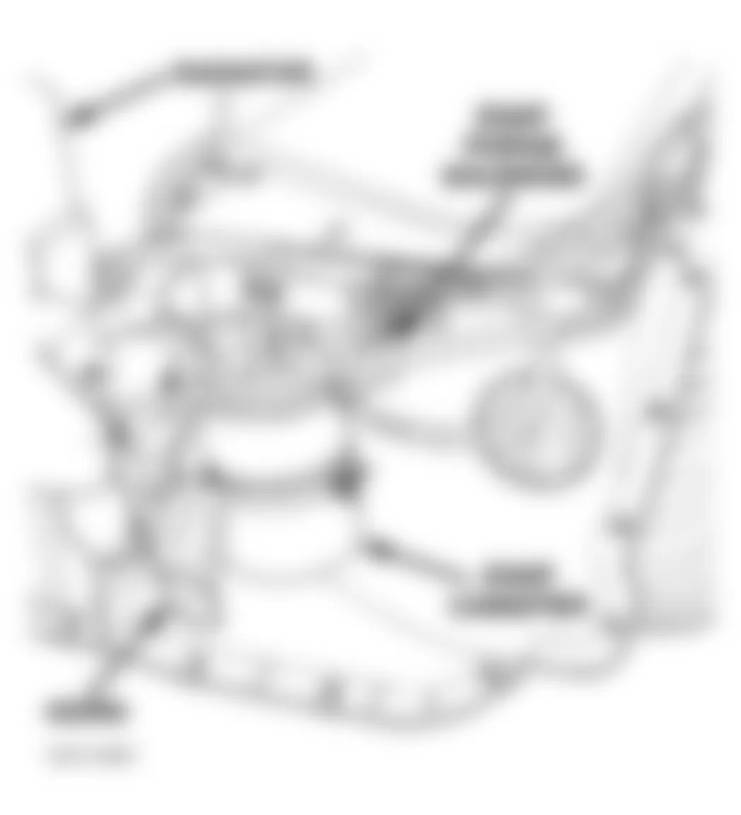 Dodge Viper RT/10 1996 - Component Locations -  Locating EVAP Purge Solenoid