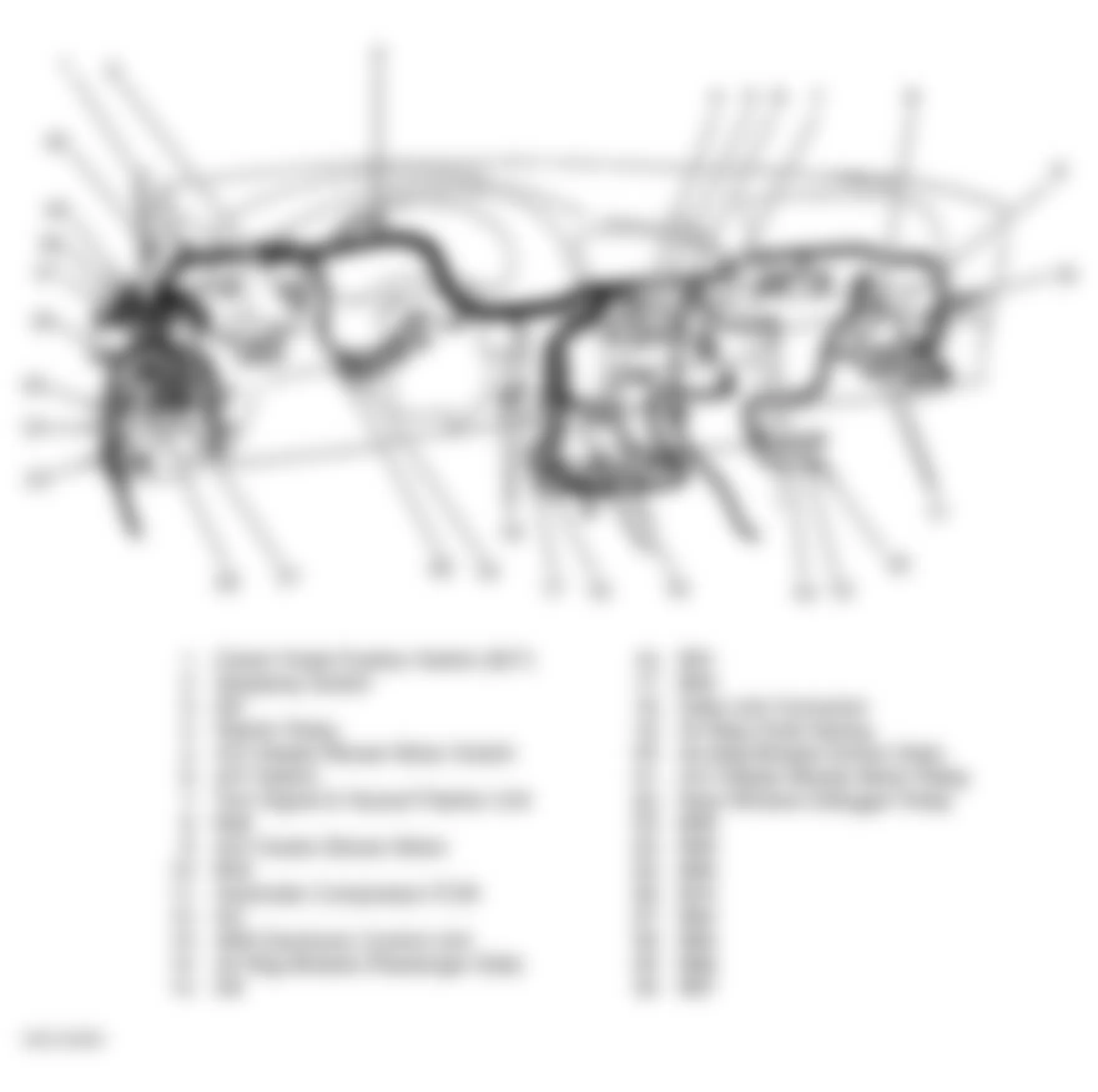 Dodge Avenger ES 1997 - Component Locations - Dash