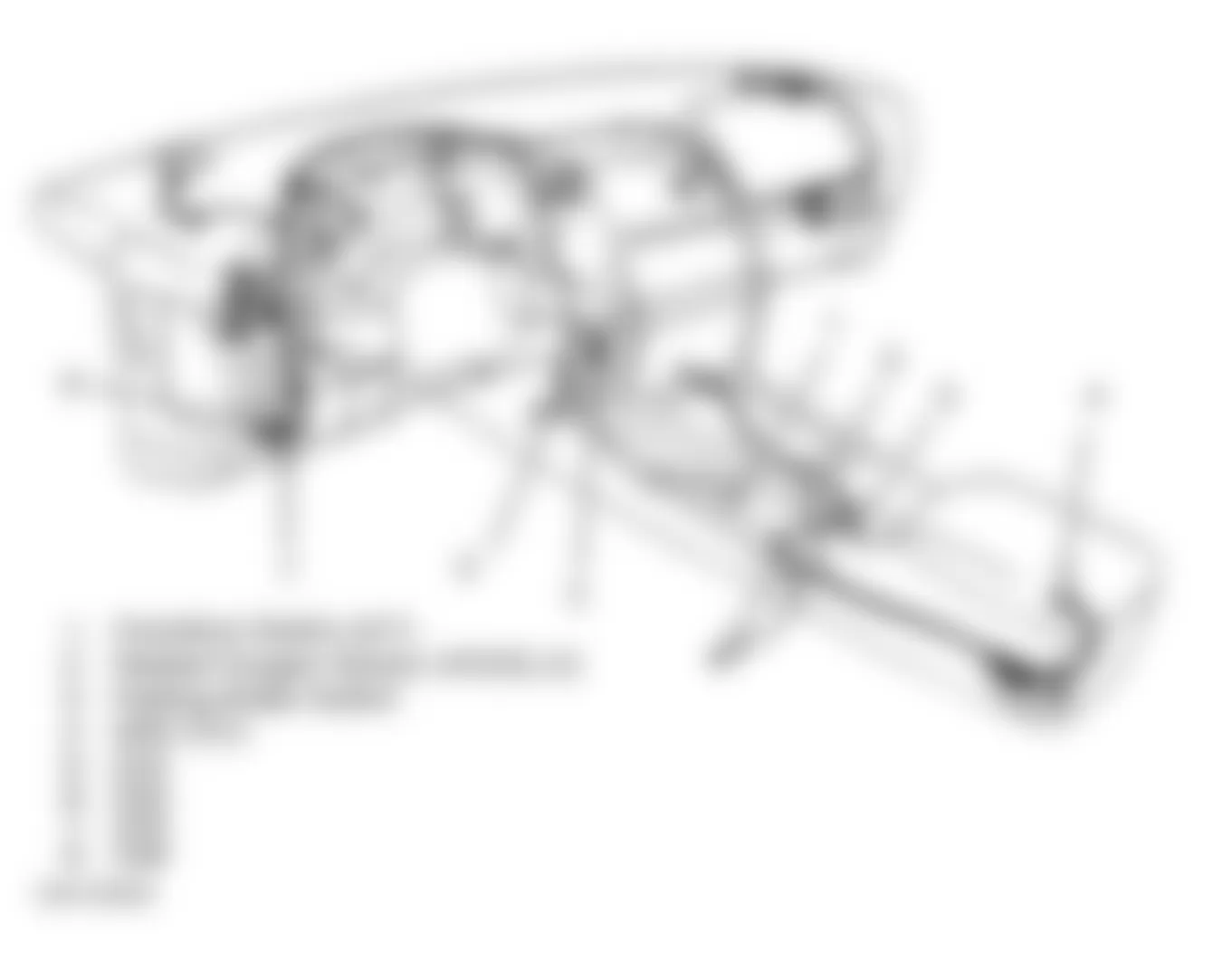 Dodge Avenger ES 1997 - Component Locations - Dash & Center Console