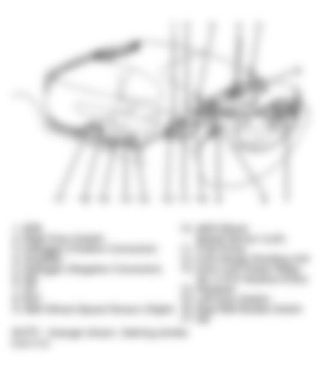 Dodge Avenger ES 1997 - Component Locations - Vehicle Overview