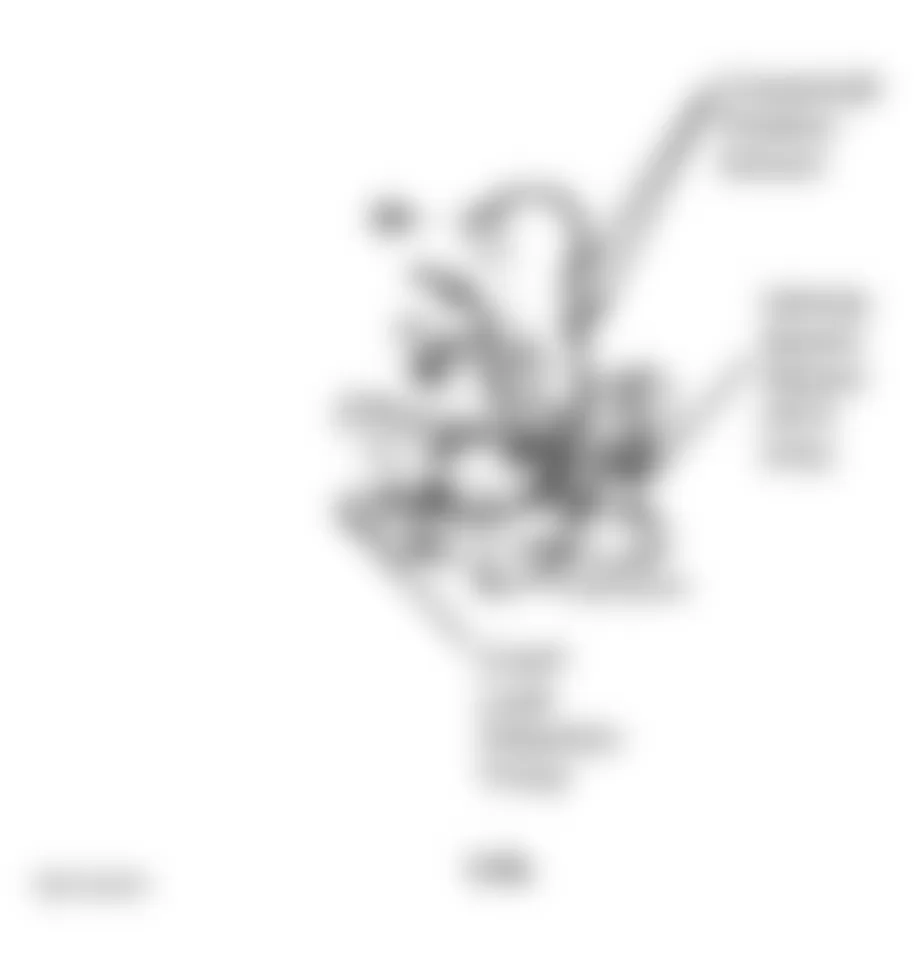 Dodge Caravan 1997 - Component Locations -  Right Side Of Engine (3.0L)