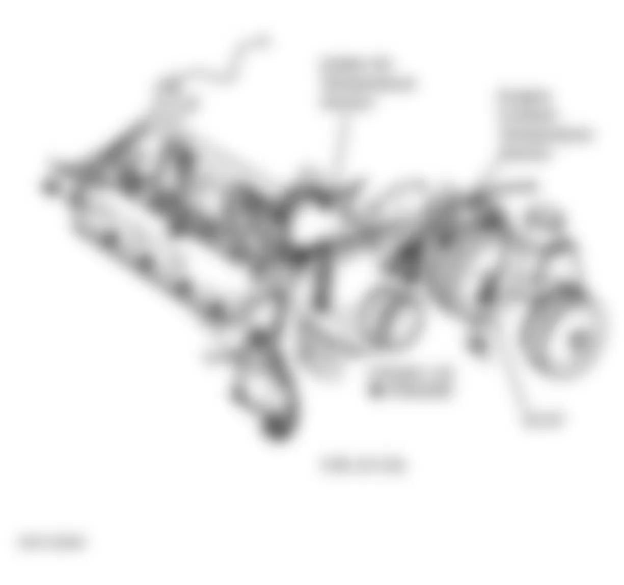 Dodge Dakota 1997 - Component Locations -  Right Side Of Engine (3.9L & 5.2L)