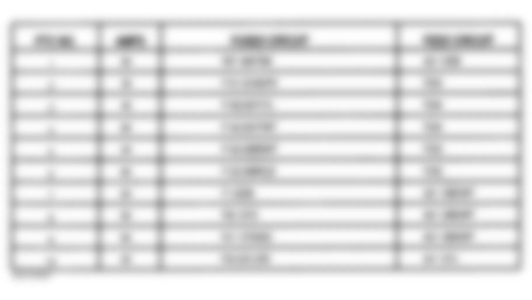 Dodge Grand Caravan ES 1997 - Component Locations -  Identifying Positive Temperature Coefficient Relay Terminals