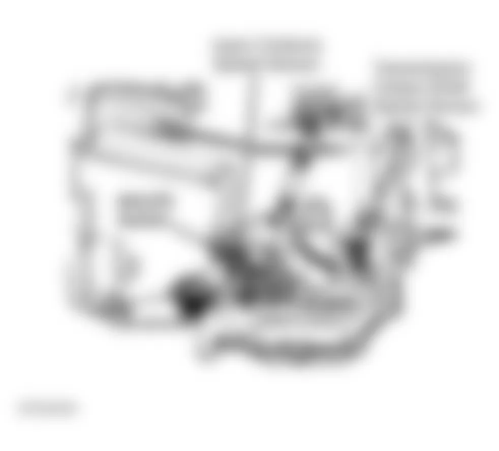 Dodge Intrepid 1997 - Component Locations -  Transaxle