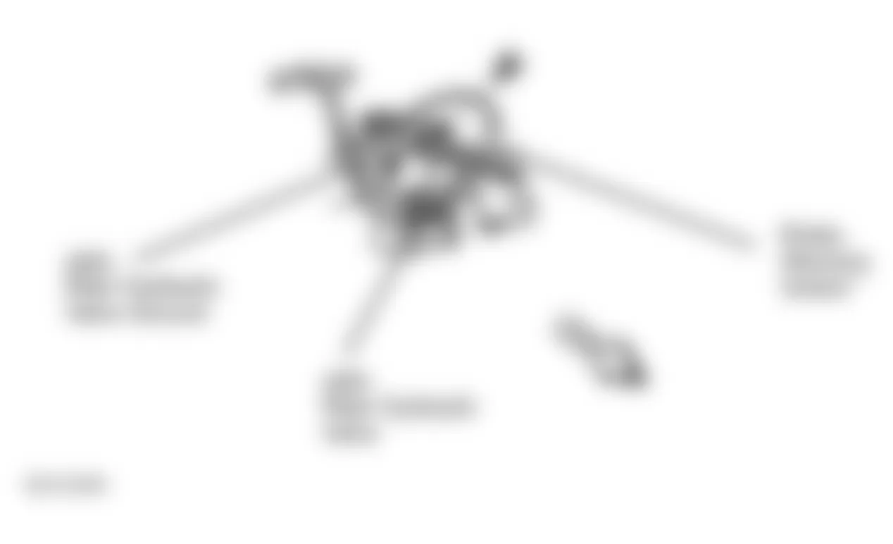 Dodge Ram Van B2500 1997 - Component Locations -  Engine Compartment