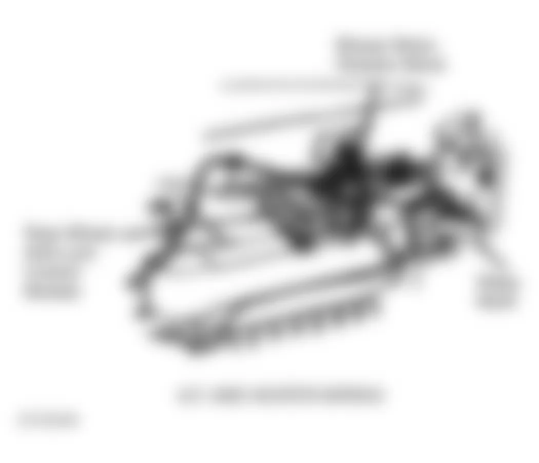 Dodge Ram Van B2500 1997 - Component Locations -  Behind Dash