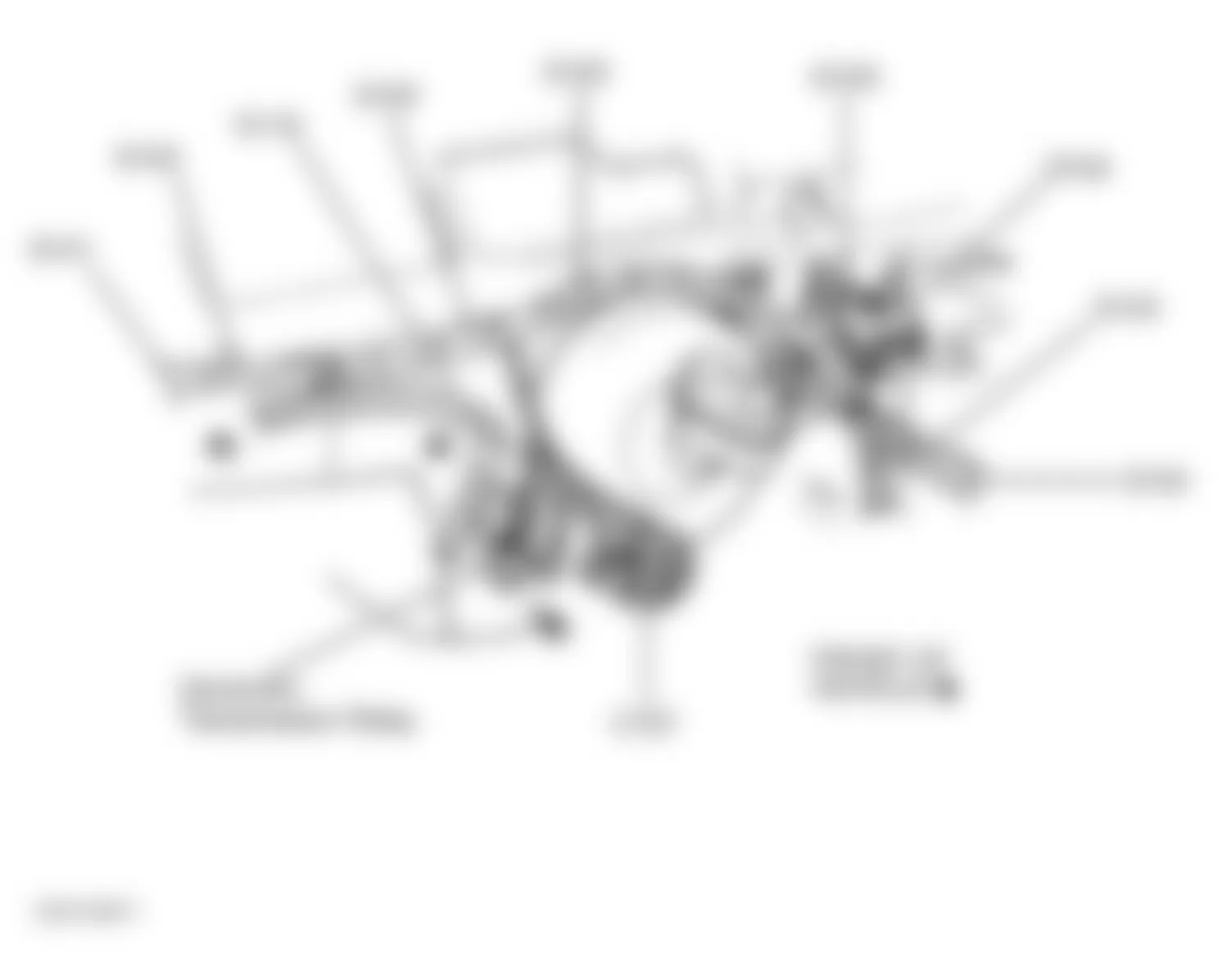 Dodge Ram Wagon B1500 1997 - Component Locations -  Left Rear Of Engine Compartment