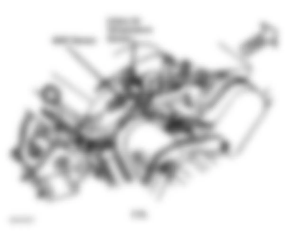 Dodge Stratus 1997 - Component Locations -  Right Side Of Engine (2.5L)