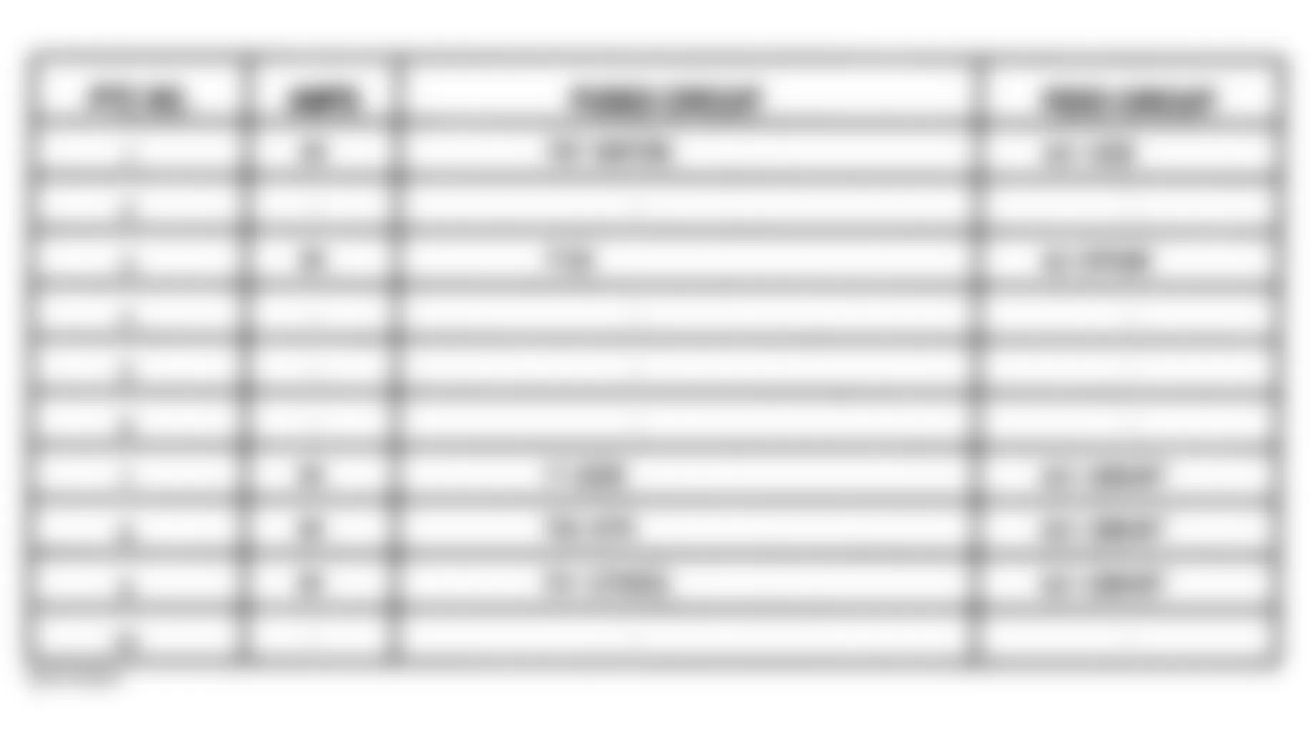 Dodge Caravan 1998 - Component Locations -  Identifying Positive Temperature Coefficient Relay Terminals