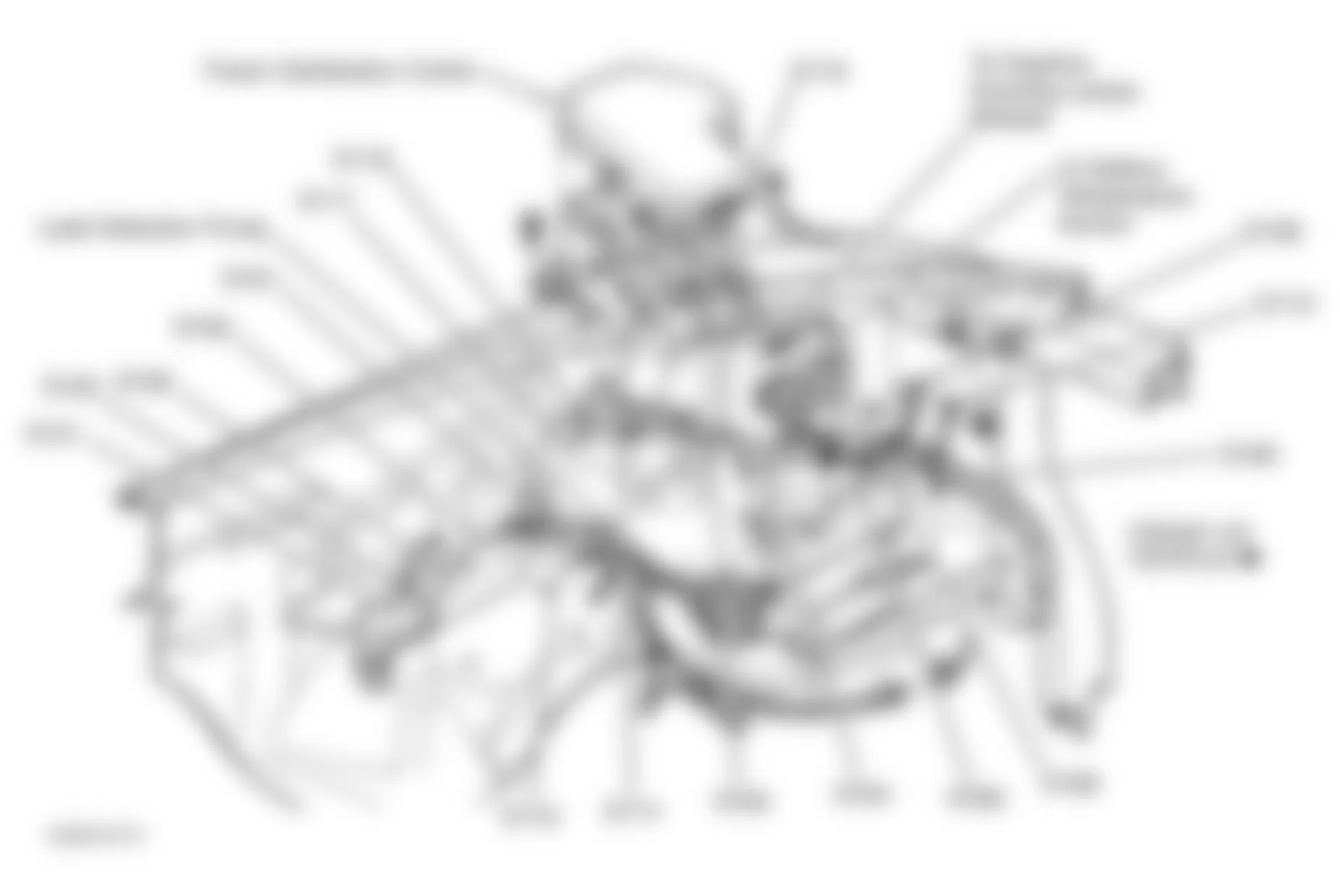 Dodge Durango 1998 - Component Locations -  Front Left Side Of Engine Compartment