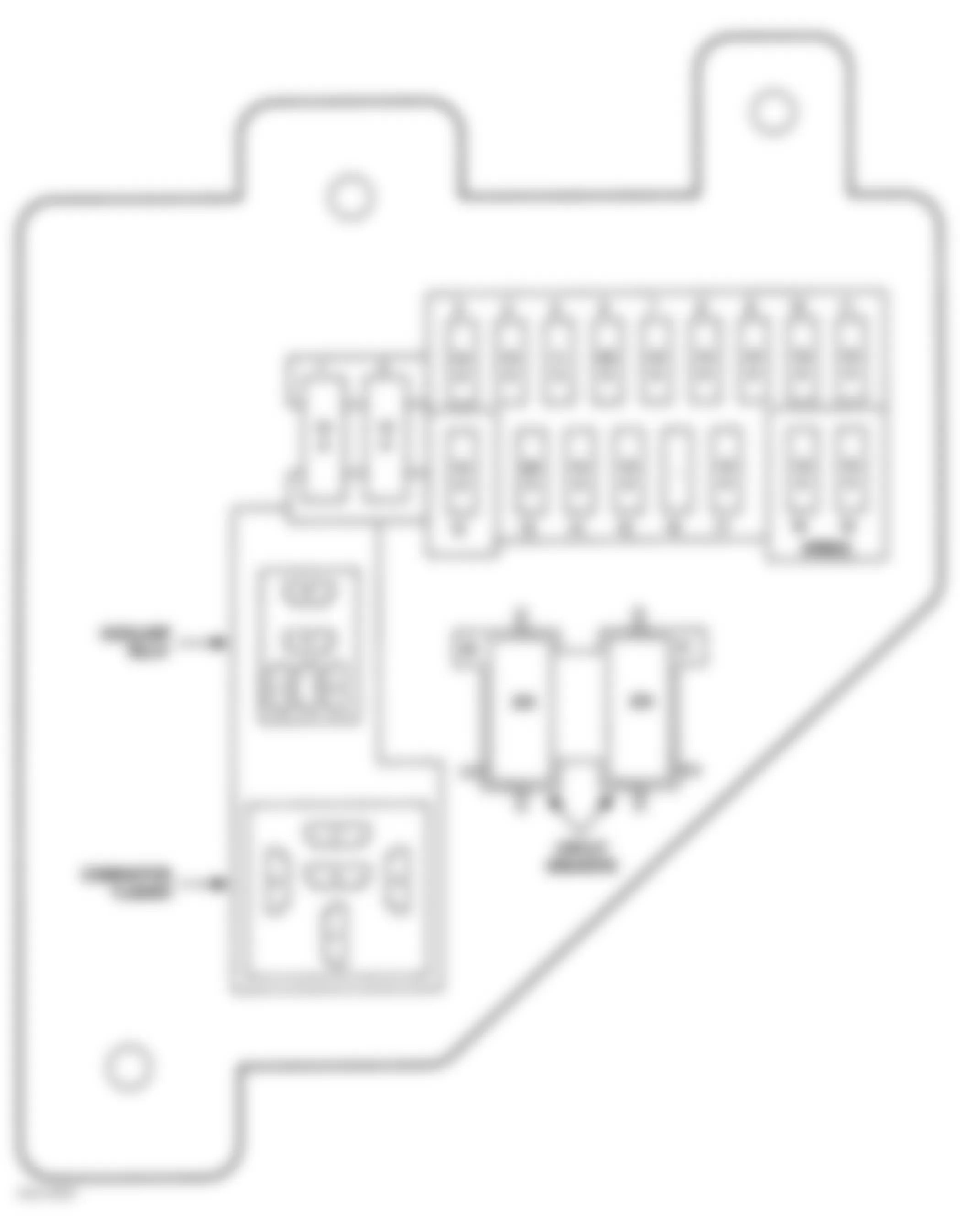 Dodge Durango 1998 - Component Locations -  Identifying Junction Block