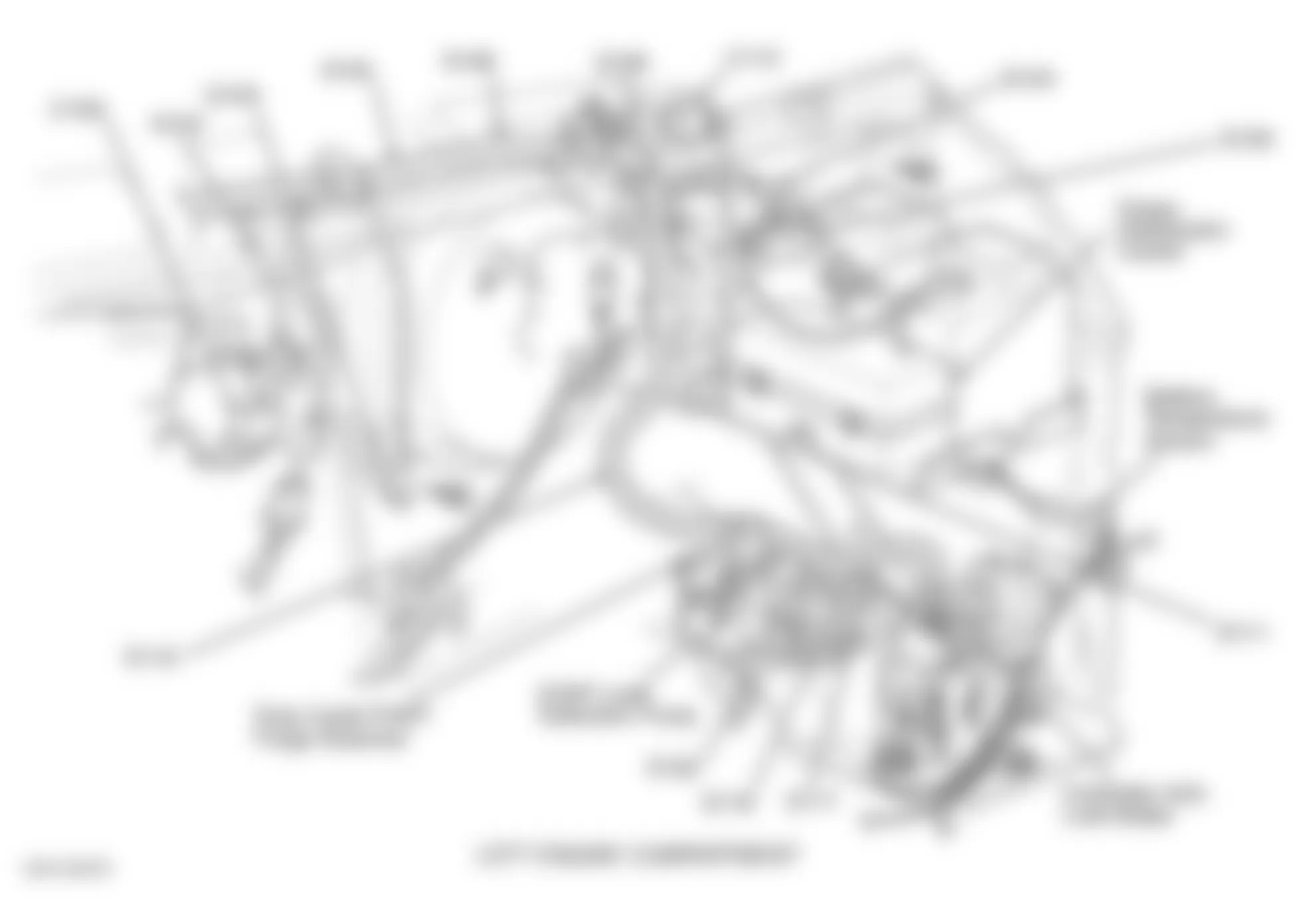 Dodge Ram Van B3500 1999 - Component Locations -  Left Side Of Engine Compartment