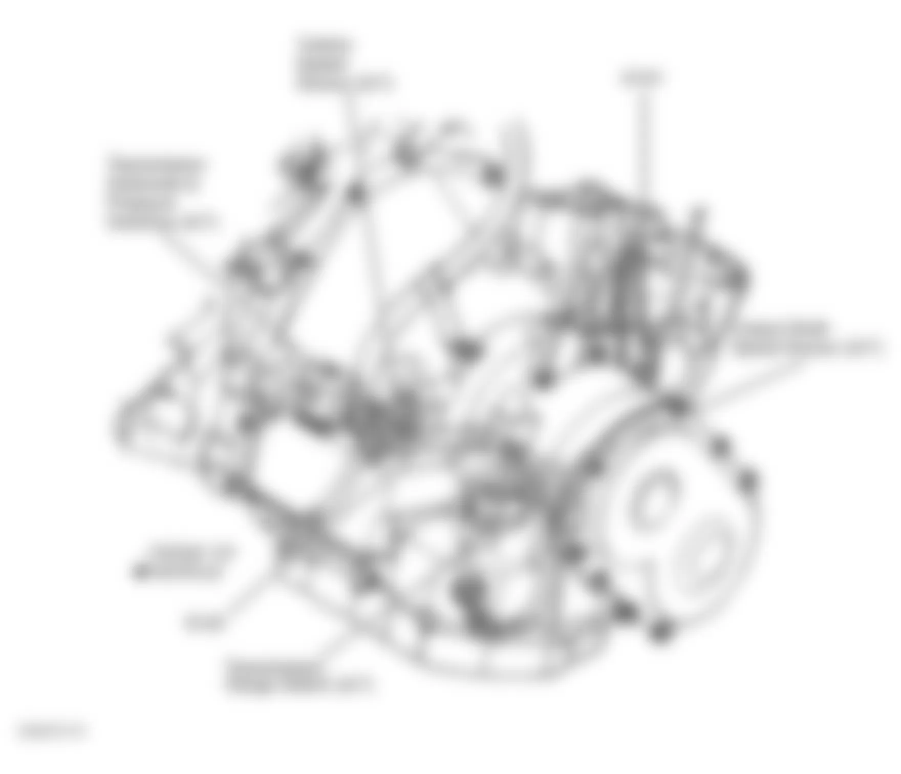 Dodge Stratus ES 1999 - Component Locations -  Transmission