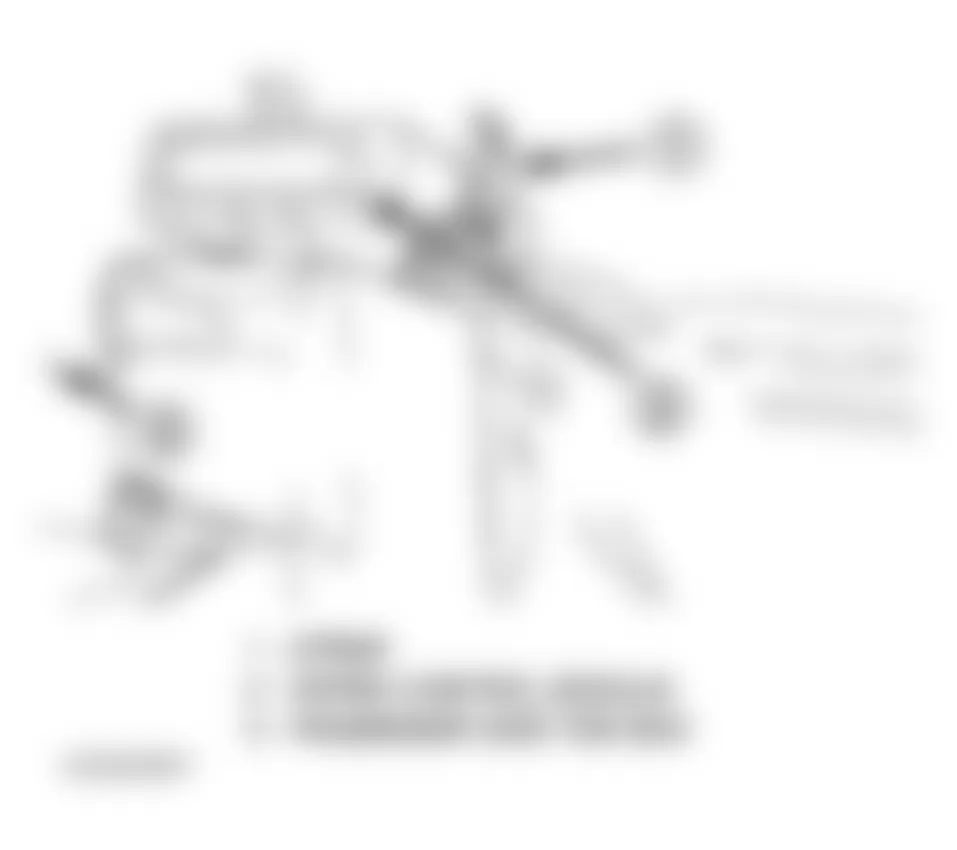 Dodge Viper RT/10 1999 - Component Locations - Locating Wiper Control Module