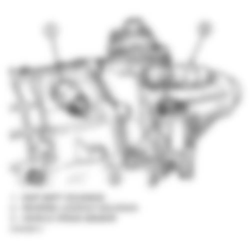 Dodge Viper RT/10 1999 - Component Locations - Locating Vehicle Speed Sensor, Locating Reverse Lockout Solenoid & Skip Shift Solenoid