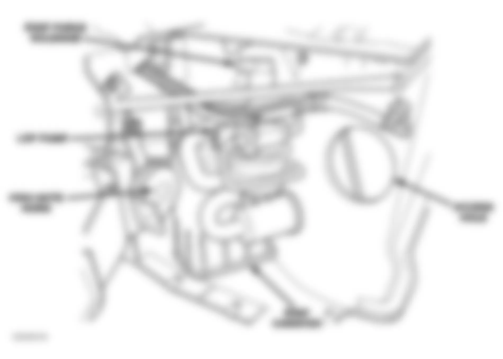 Dodge Viper RT/10 1999 - Component Locations - Locating EVAP Purge Solenoid