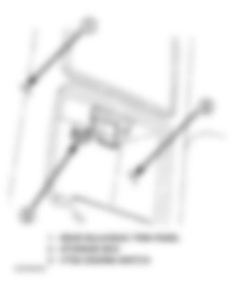 Dodge Viper RT/10 1999 - Component Locations - Locating Vehicle Theft Security System (VTSS) Disarm Switch