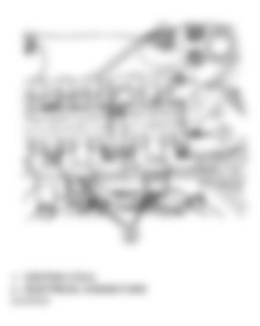 Dodge Viper RT/10 1999 - Component Locations - Locating Ignition Coil Electrical Connectors