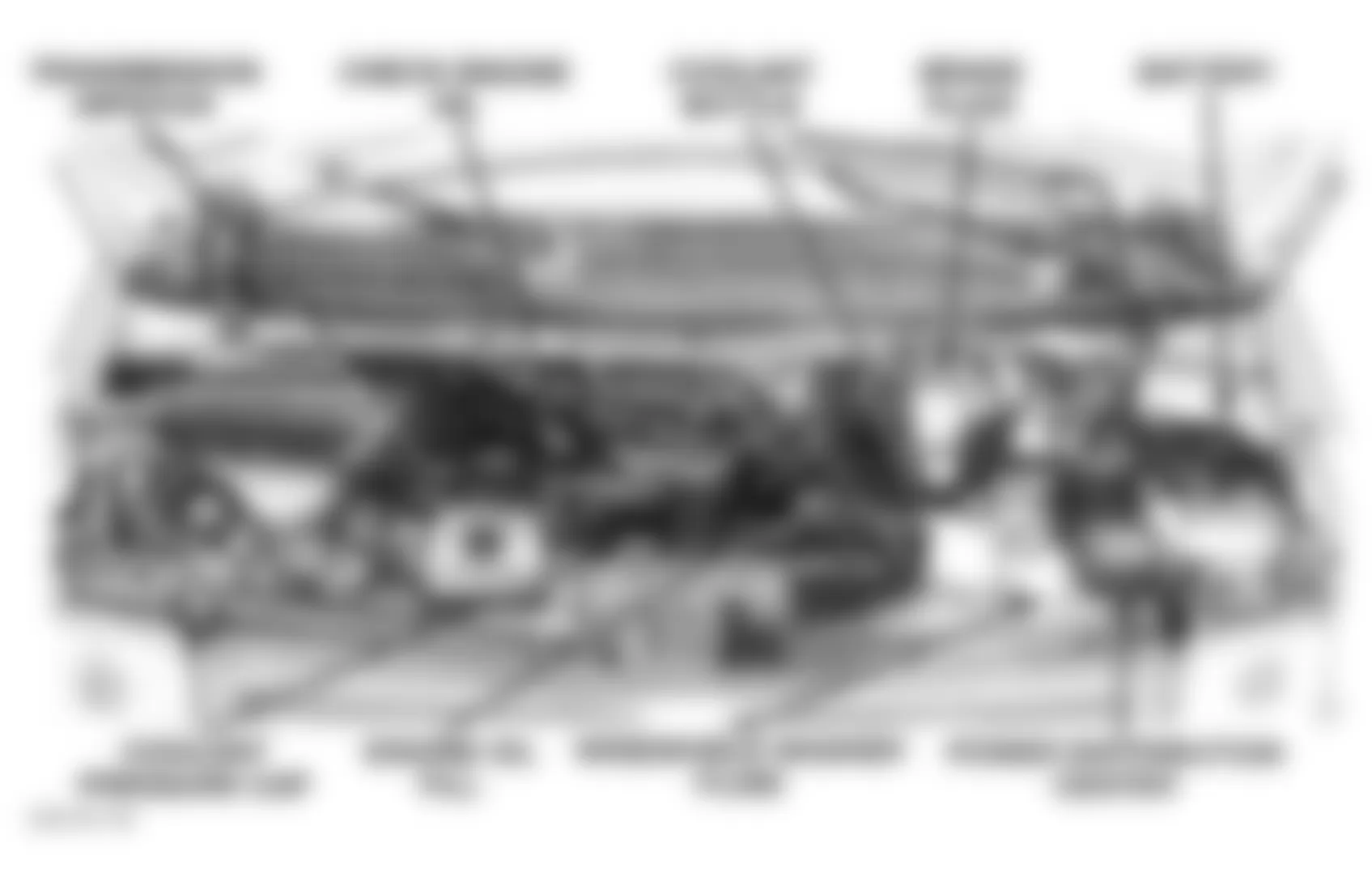 Dodge Ram Van B1500 2000 - Component Locations -  Locating Power Distribution Center