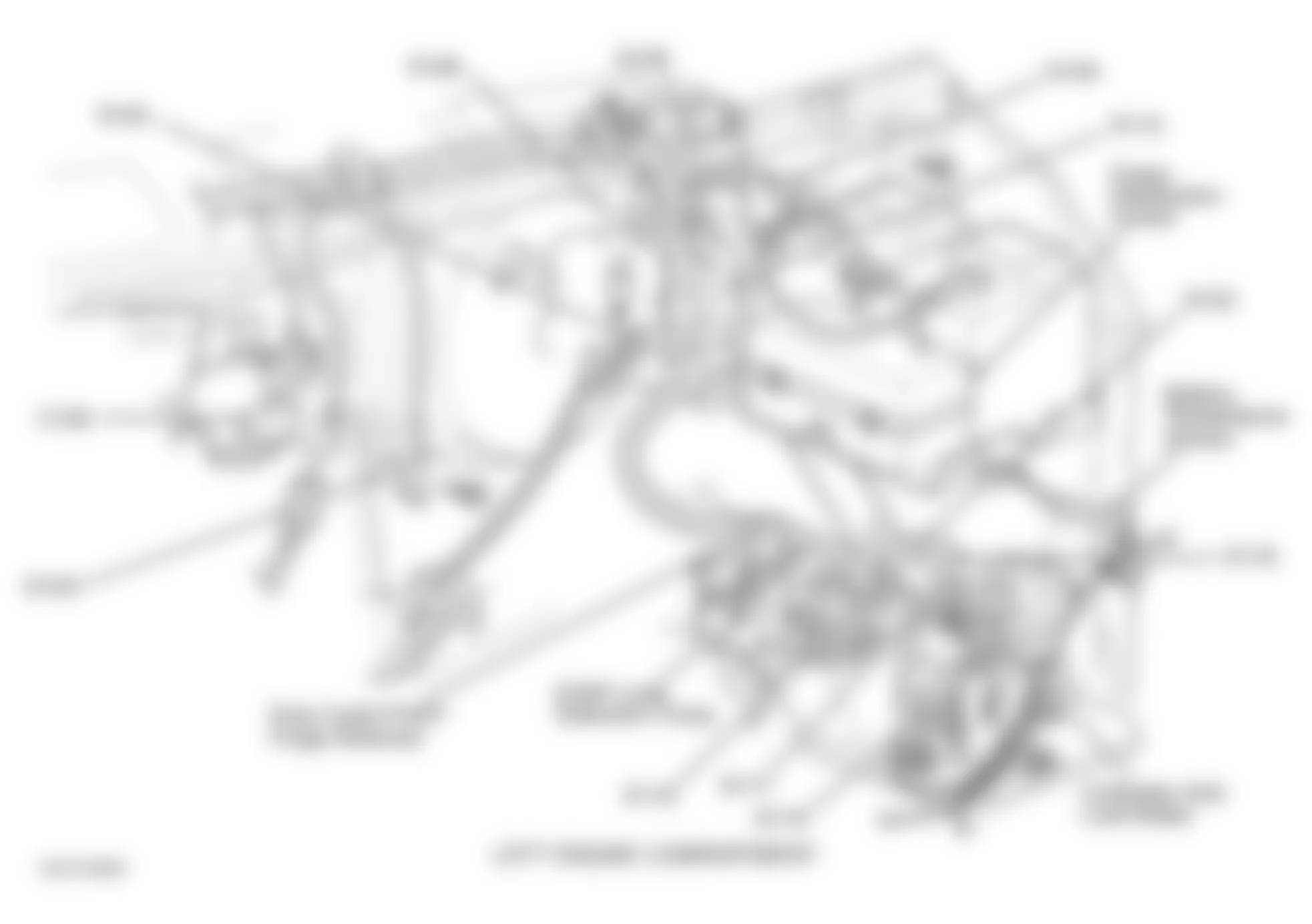 Dodge Ram Van B3500 2000 - Component Locations -  Left Side Of Engine Compartment
