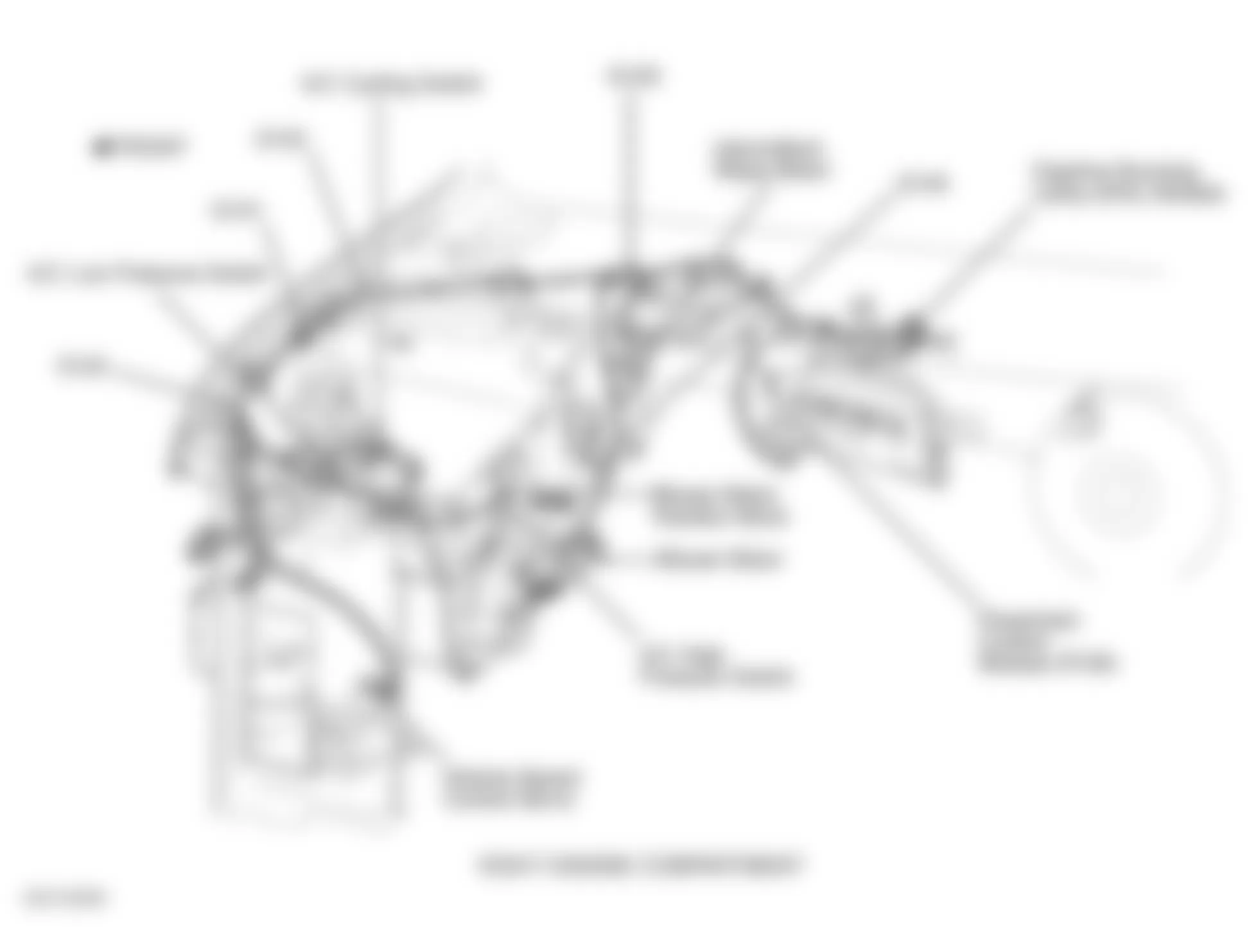 Dodge Ram Van B3500 2000 - Component Locations -  Right Side Of Engine Compartment
