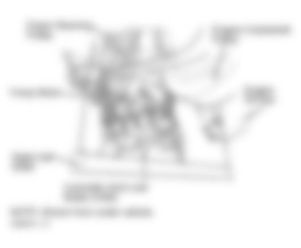 Dodge Stratus ES 2000 - Component Locations -  Locating ABS Components