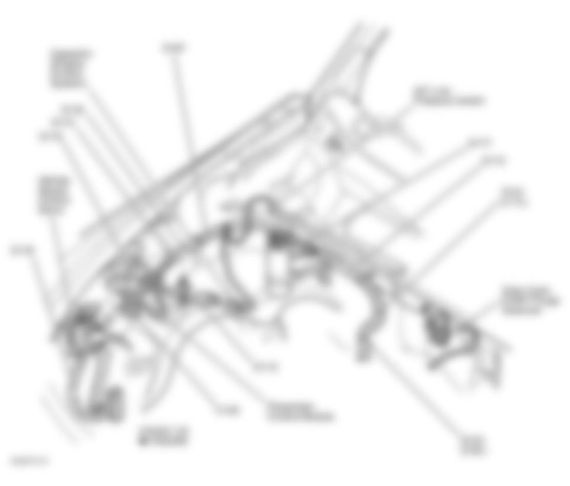Dodge Durango 2001 - Component Locations - Right Side Of Engine Compartment