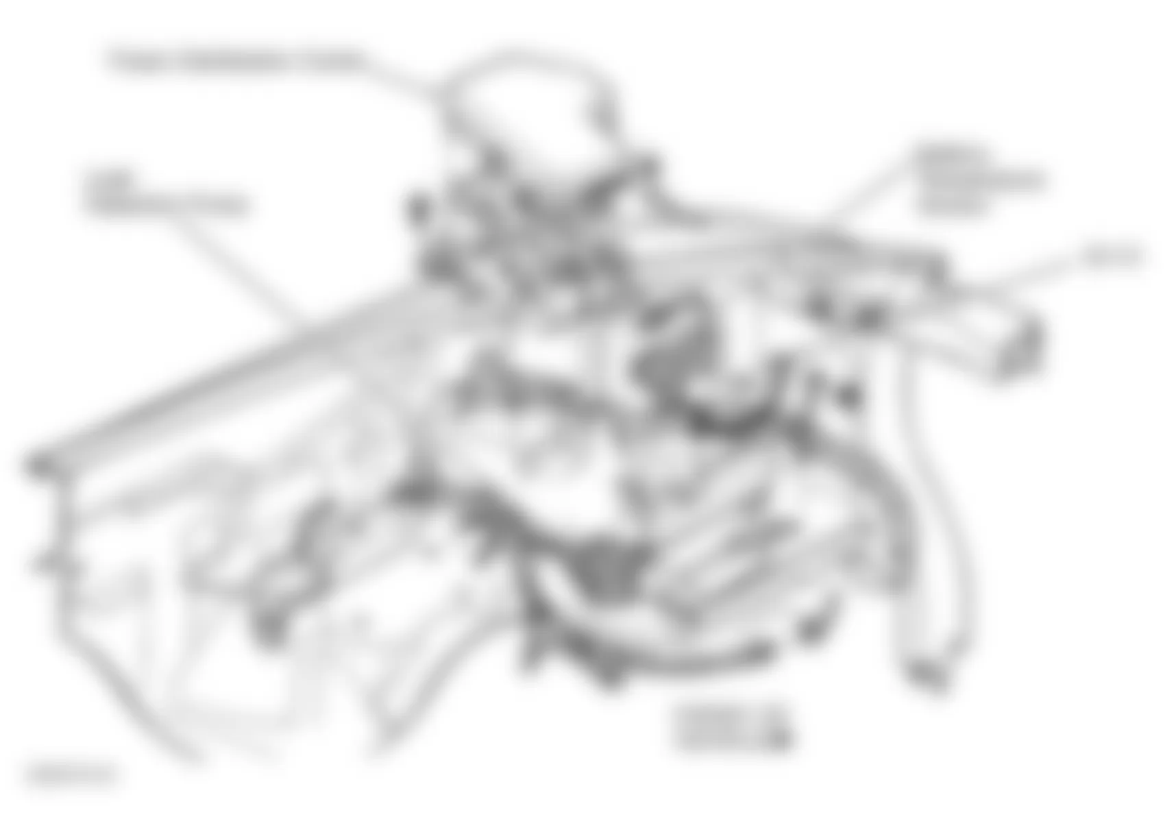 Dodge Durango 2001 - Component Locations - Left Side Of Engine Compartment