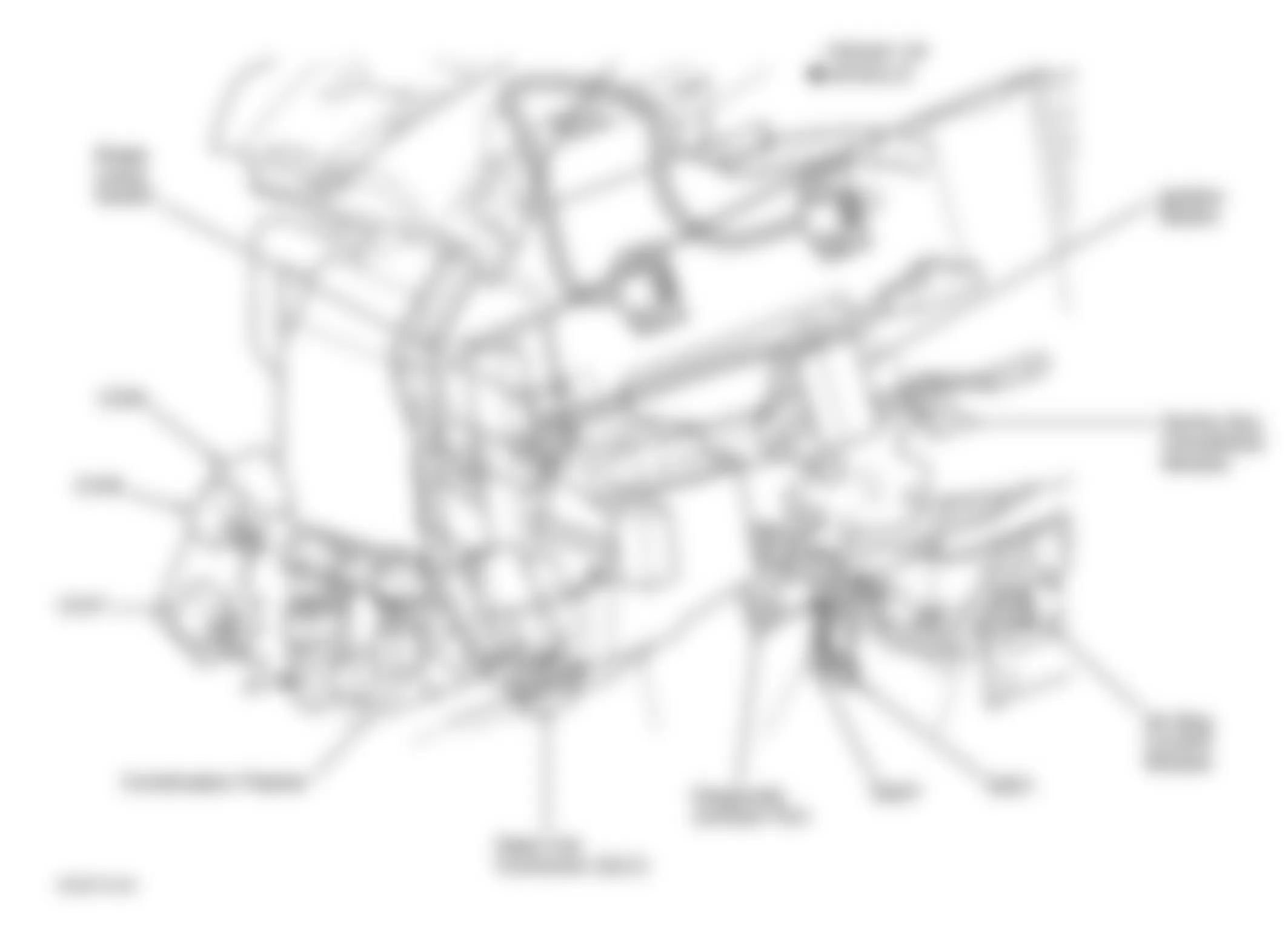 Dodge Durango 2001 - Component Locations - Left Side Of Dash