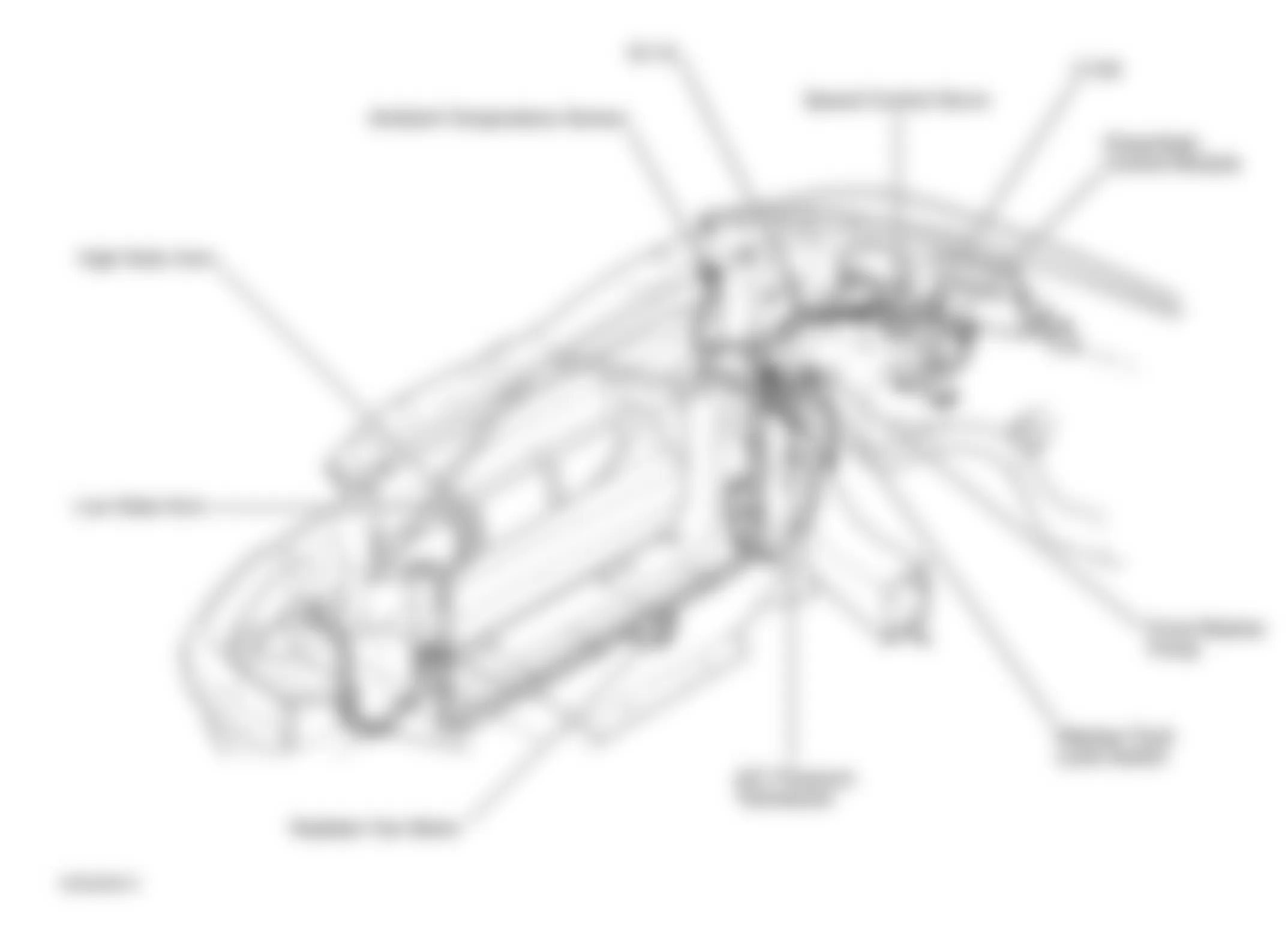 Dodge Dakota R/T 2002 - Component Locations -  Right Side Of Engine Compartment