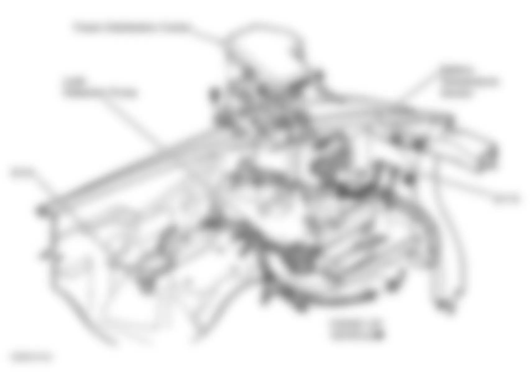 Dodge Durango 2002 - Component Locations -  Left Side Of Engine Compartment