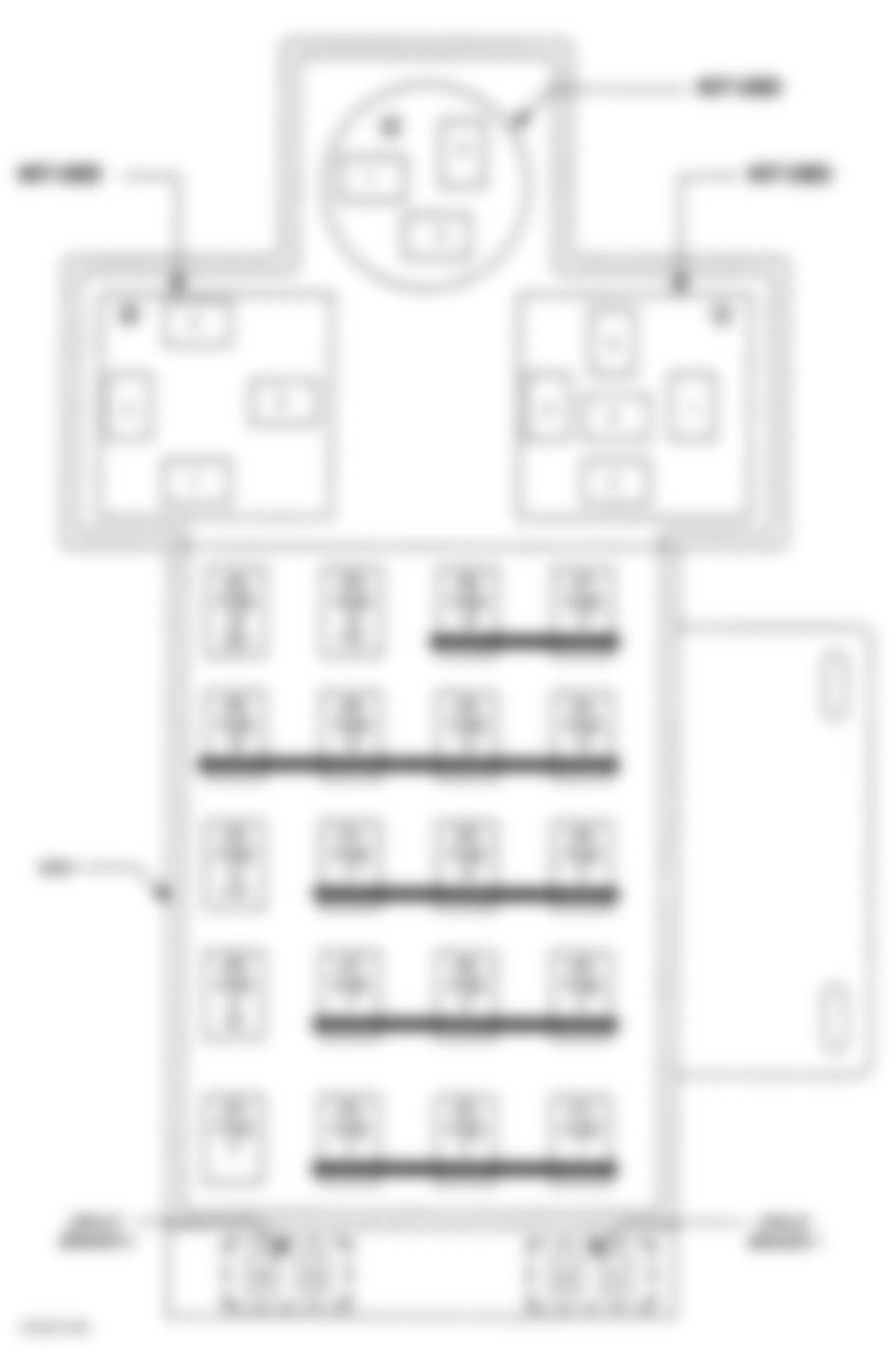 Dodge Neon ACR 2002 - Component Locations -  Identifying Fuse Block Components