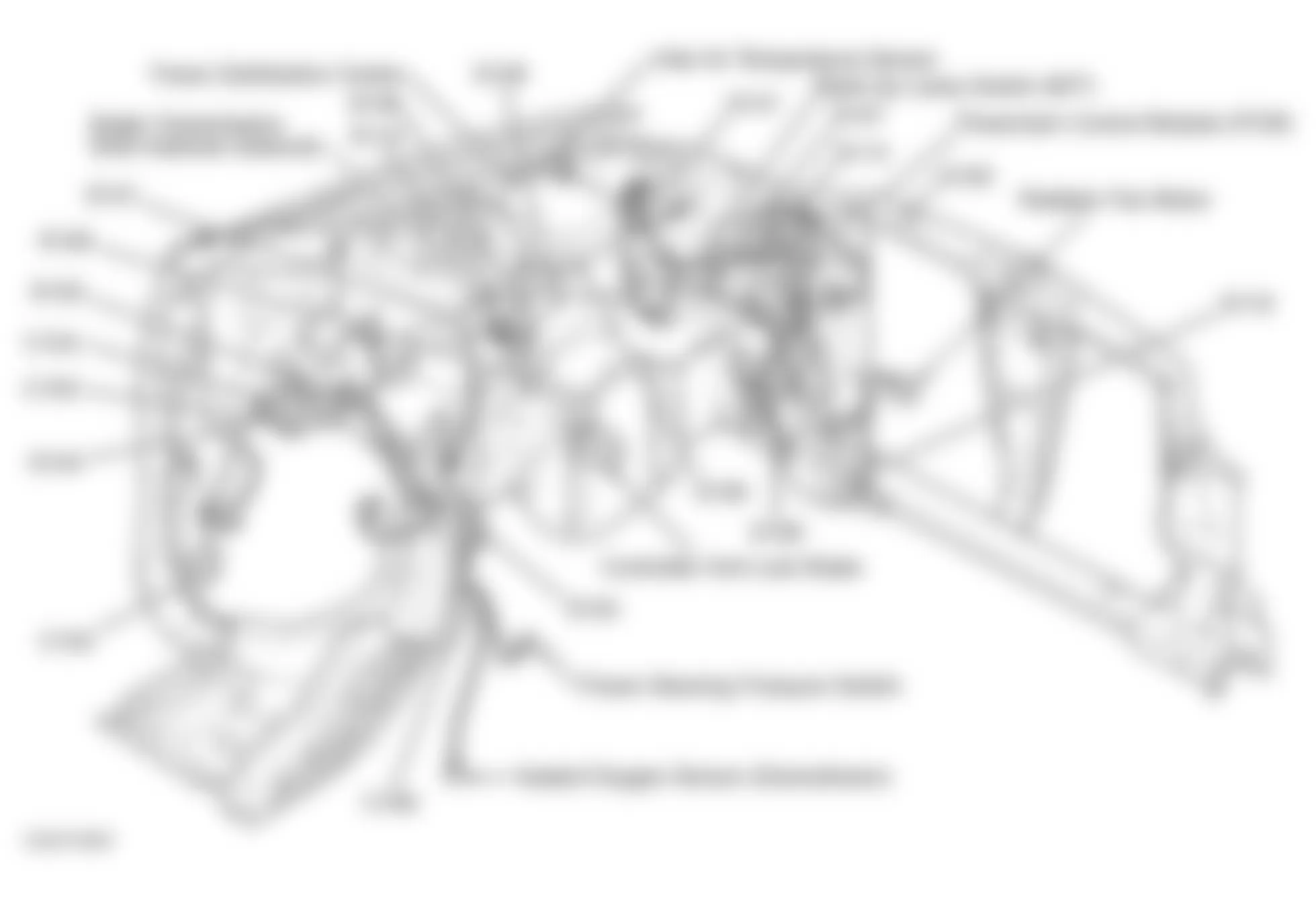 Dodge Neon ES 2002 - Component Locations -  Left Side Of Engine Compartment