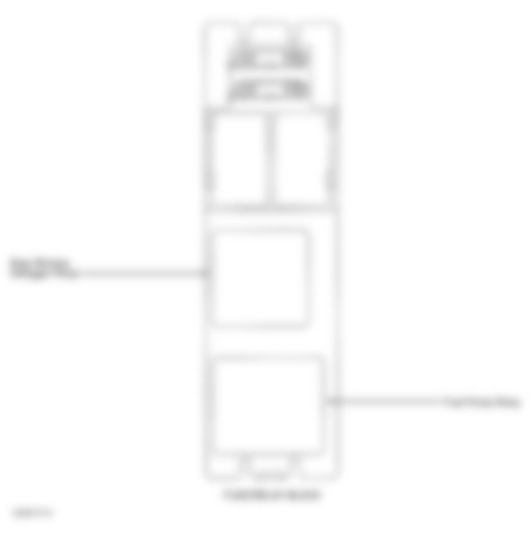 Dodge Viper RT/10 2002 - Component Locations -  Fuse/Relay Block