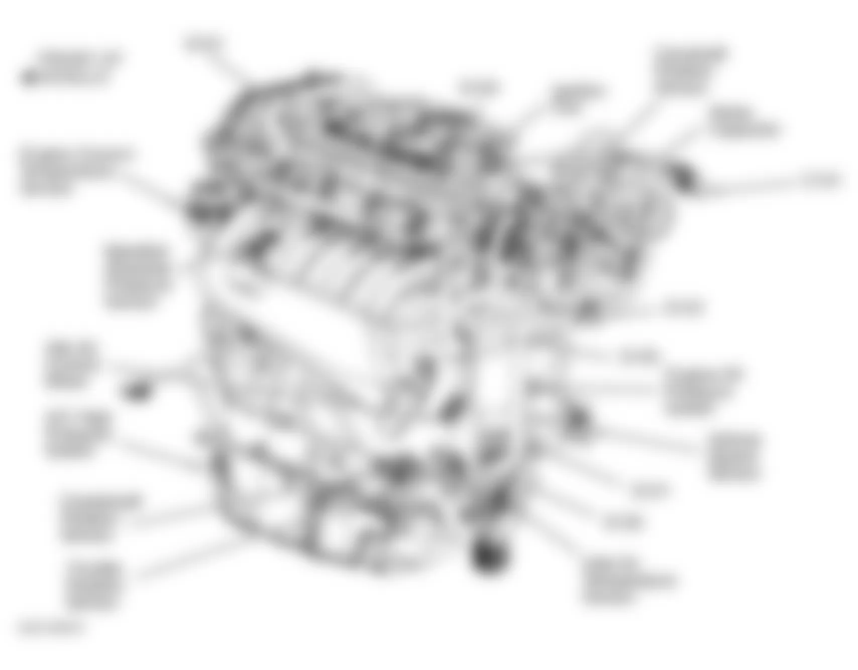 Dodge Neon SXT 2003 - Component Locations -  Left Side Of Engine (2.4L)