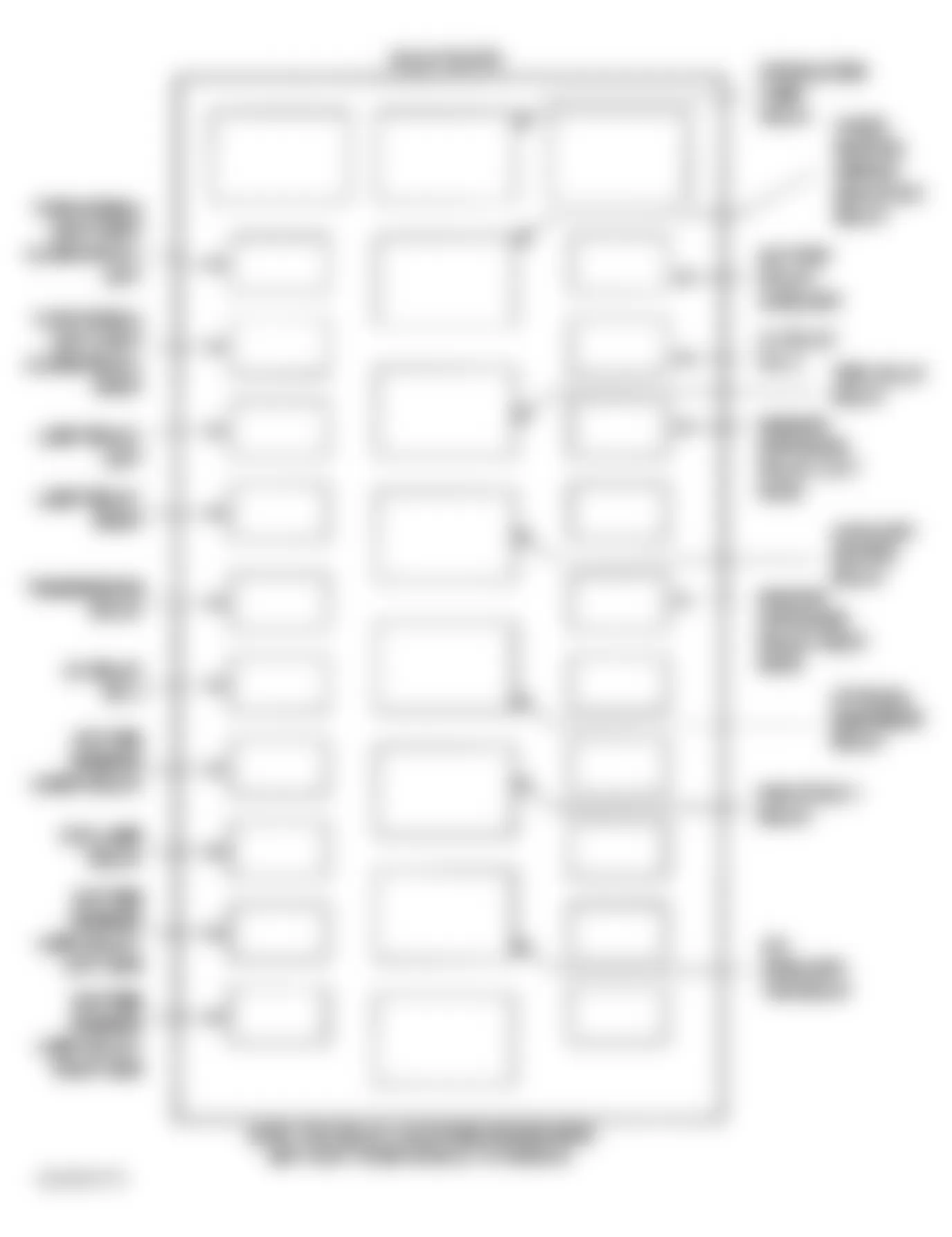 Dodge Sprinter 2500 2003 - Component Locations -  Identifying Relay Block Components