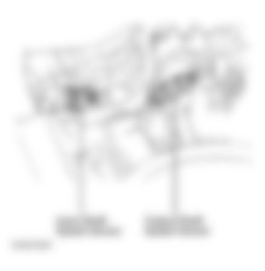 Dodge Stratus SE 2003 - Component Locations -  Top Of Transaxle