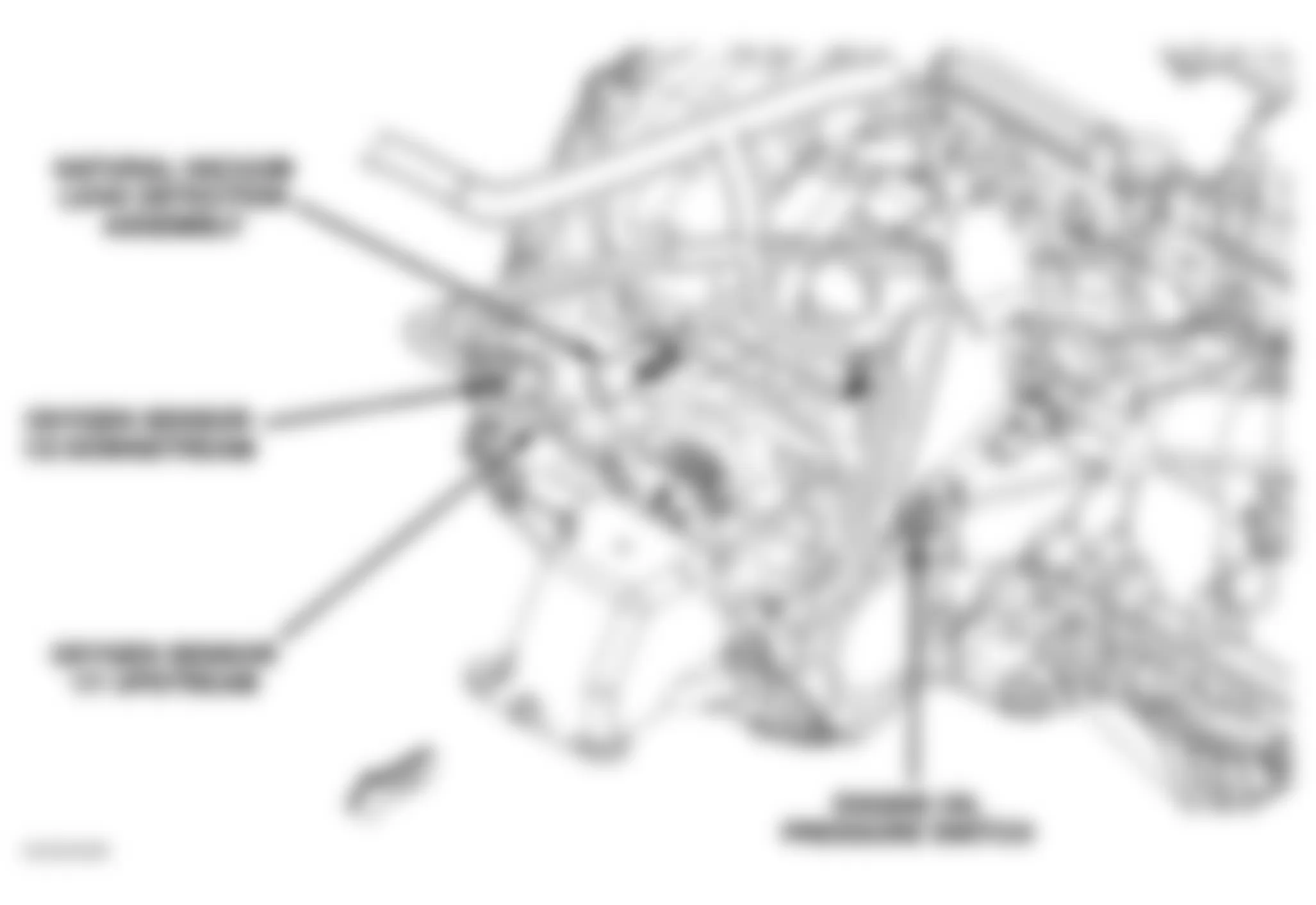 Dodge Caravan C/V 2004 - Component Locations -  Right Side Of Engine (2.4L)