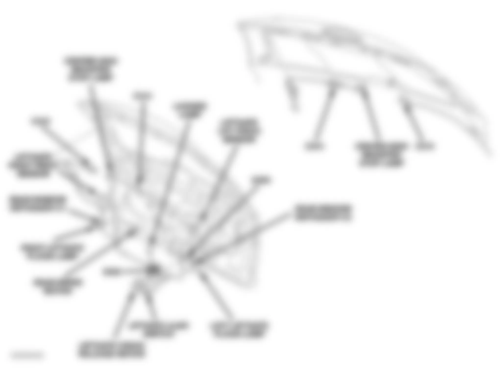 Dodge Caravan C/V 2004 - Component Locations -  Liftgate