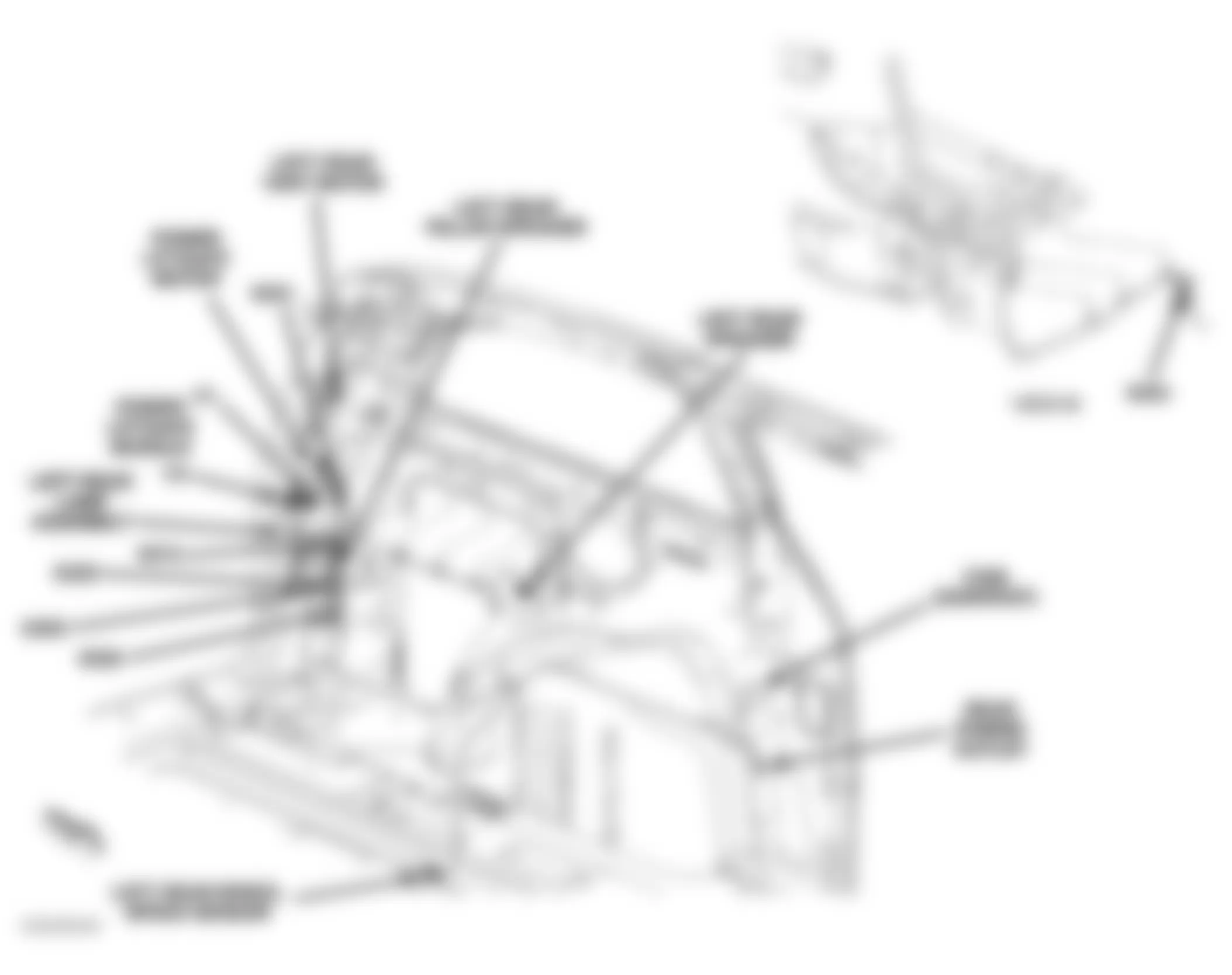 Dodge Caravan SXT 2004 - Component Locations -  Left Rear Body