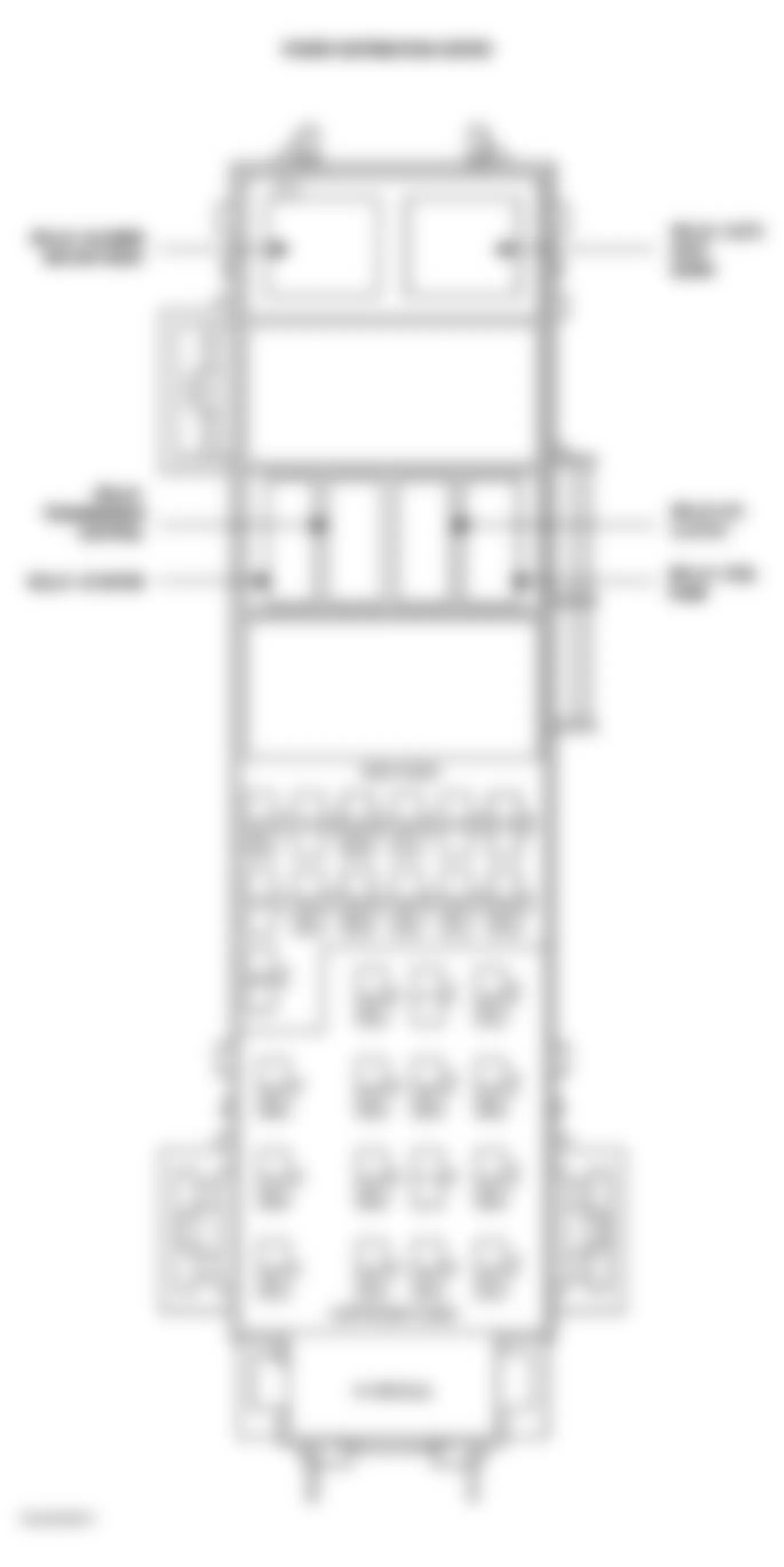 Dodge Durango 2004 - Component Locations -  Power Distribution Center