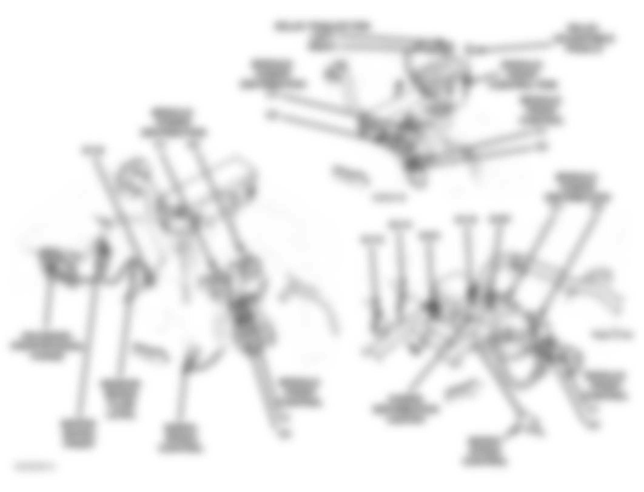 Dodge Durango 2004 - Component Locations -  Left Side Of Engine Compartment