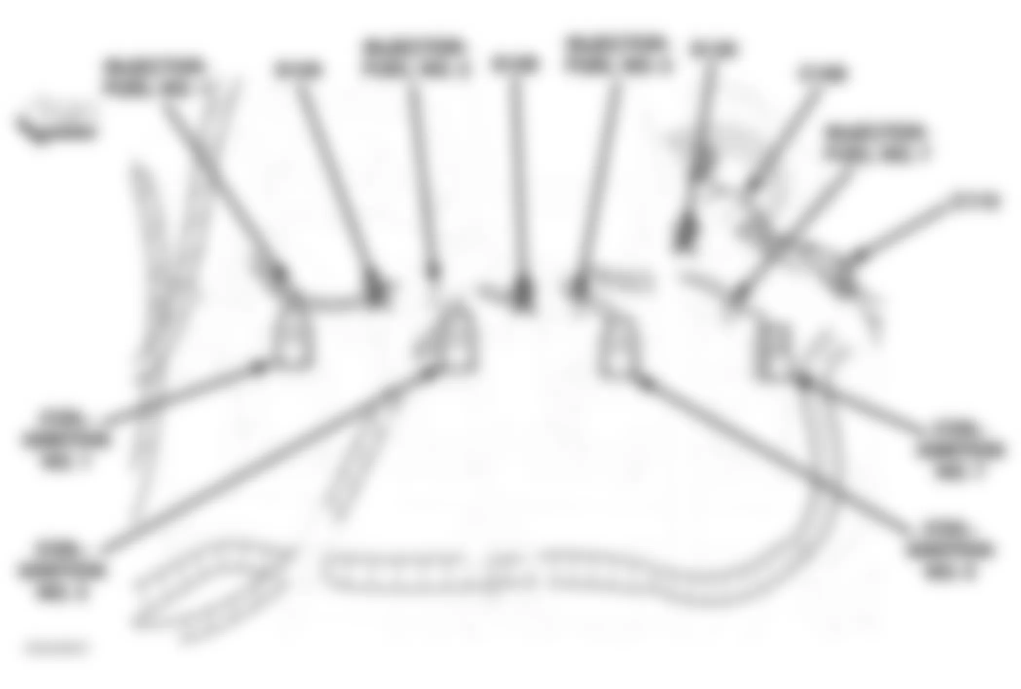 Dodge Durango 2004 - Component Locations -  Top Left Of Engine (5.7L)