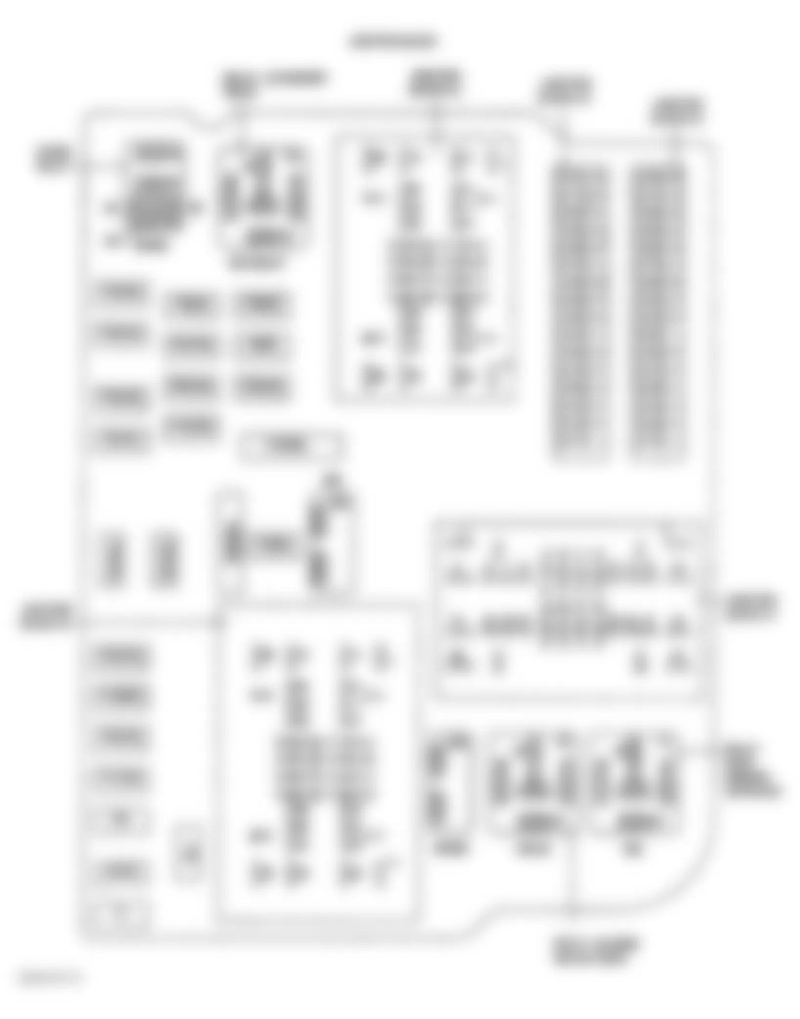 Dodge Durango 2004 - Component Locations -  Identifying Junction Block Components