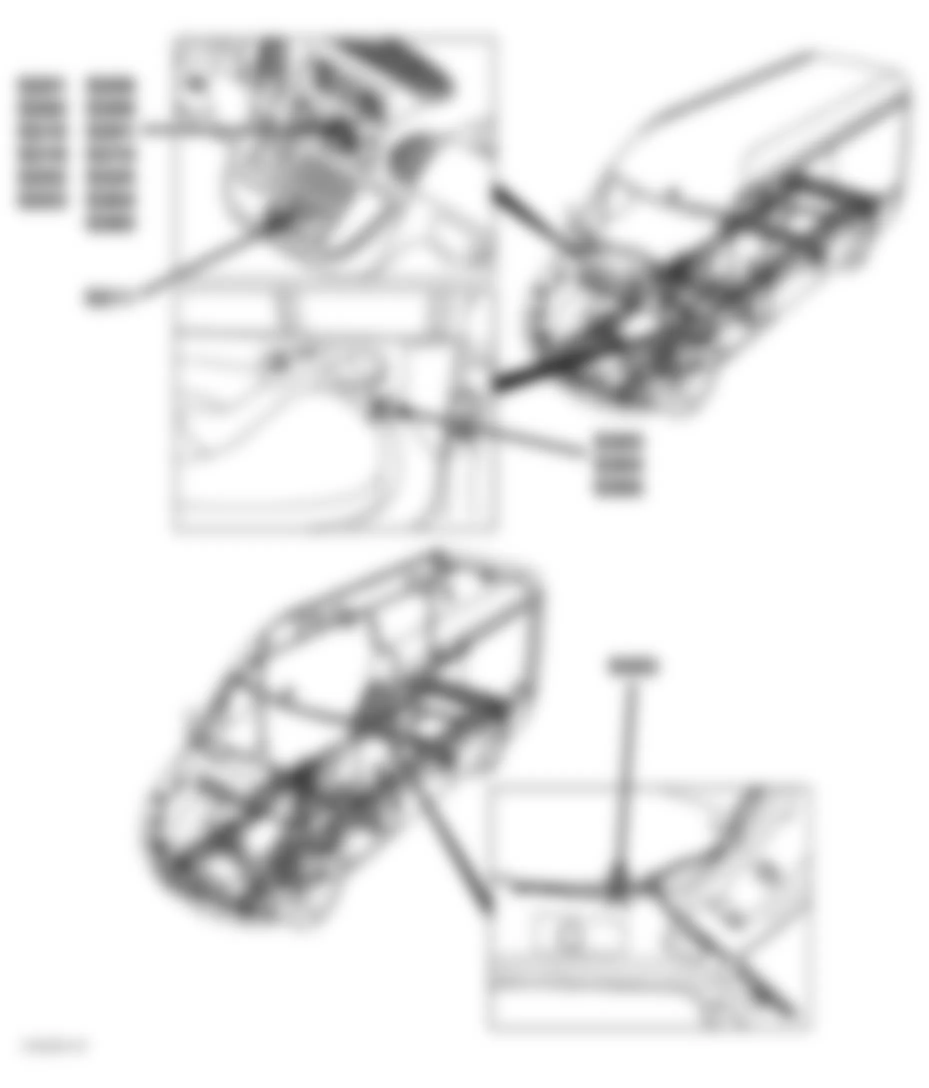 Dodge Sprinter 2500 2004 - Component Locations -  Splices