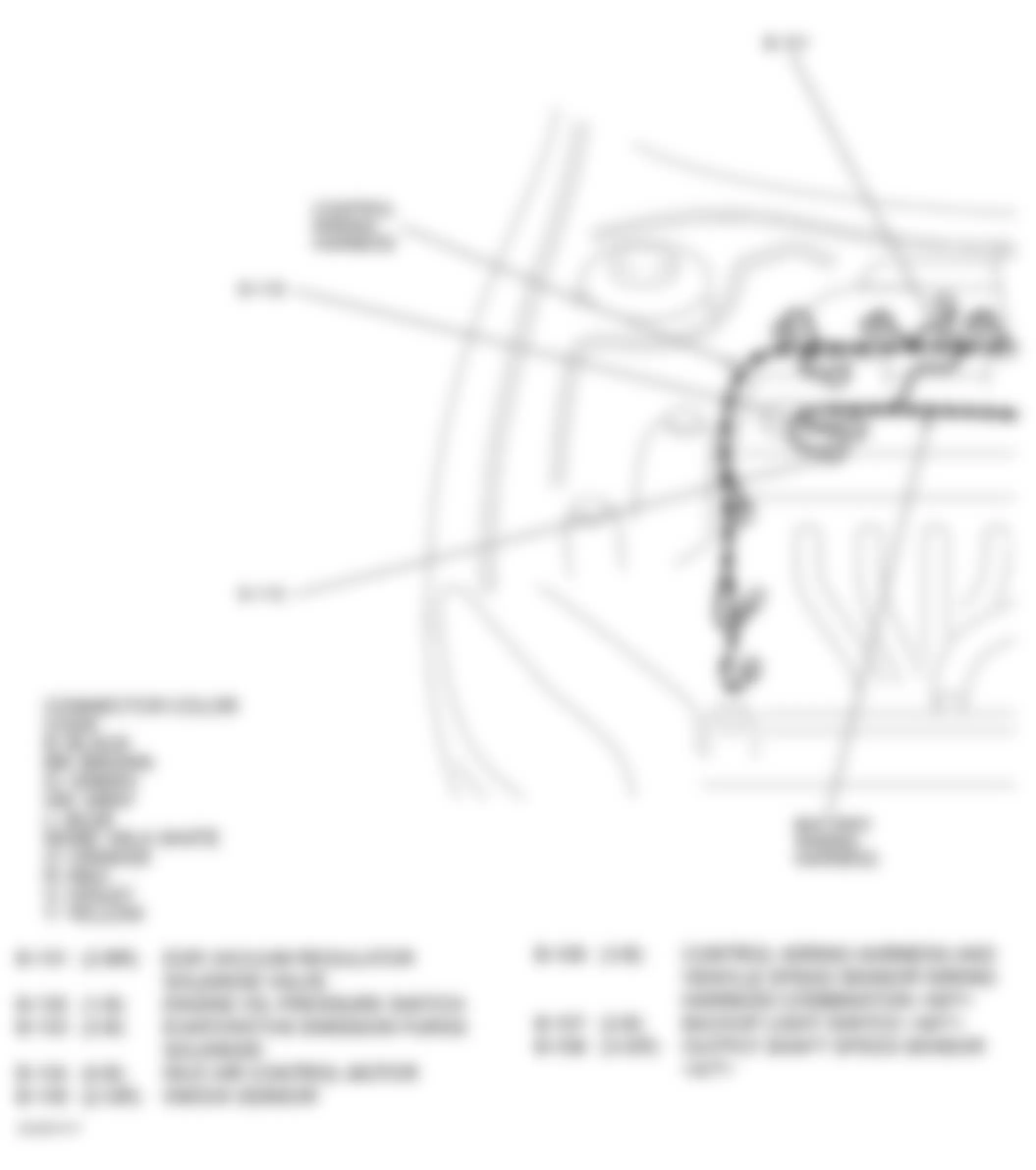 Dodge Stratus ES 2004 - Component Locations -  Engine Compartment (2.4L) (1 Of 2)