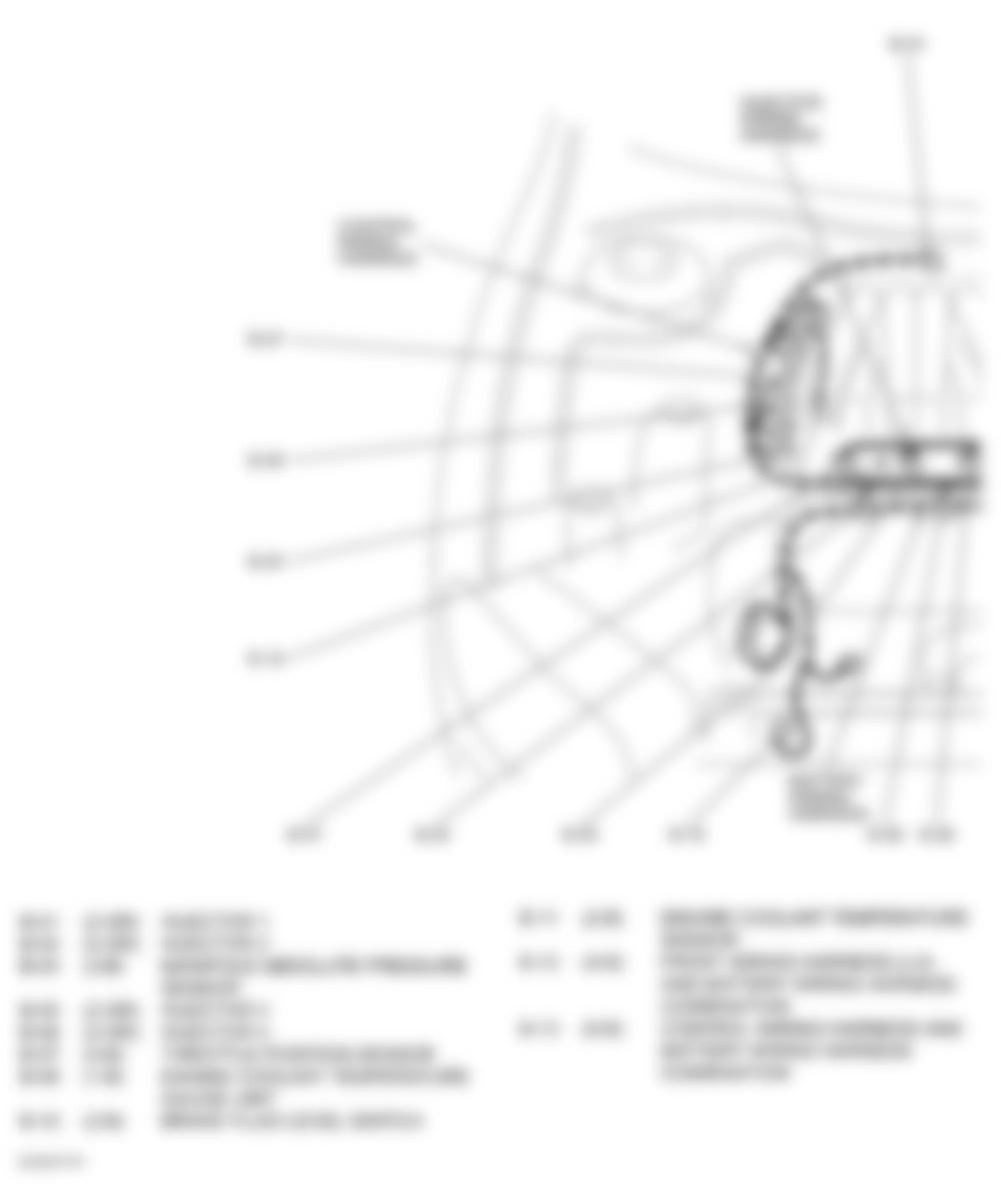 Dodge Stratus ES 2004 - Component Locations -  Engine Compartment (3.0L) (1 Of 2)