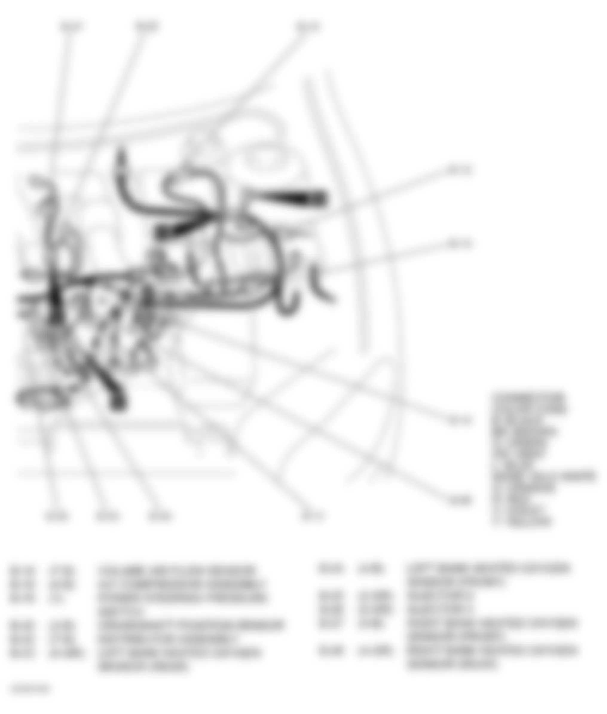 Dodge Stratus ES 2004 - Component Locations -  Engine Compartment (3.0L) (2 Of 2)